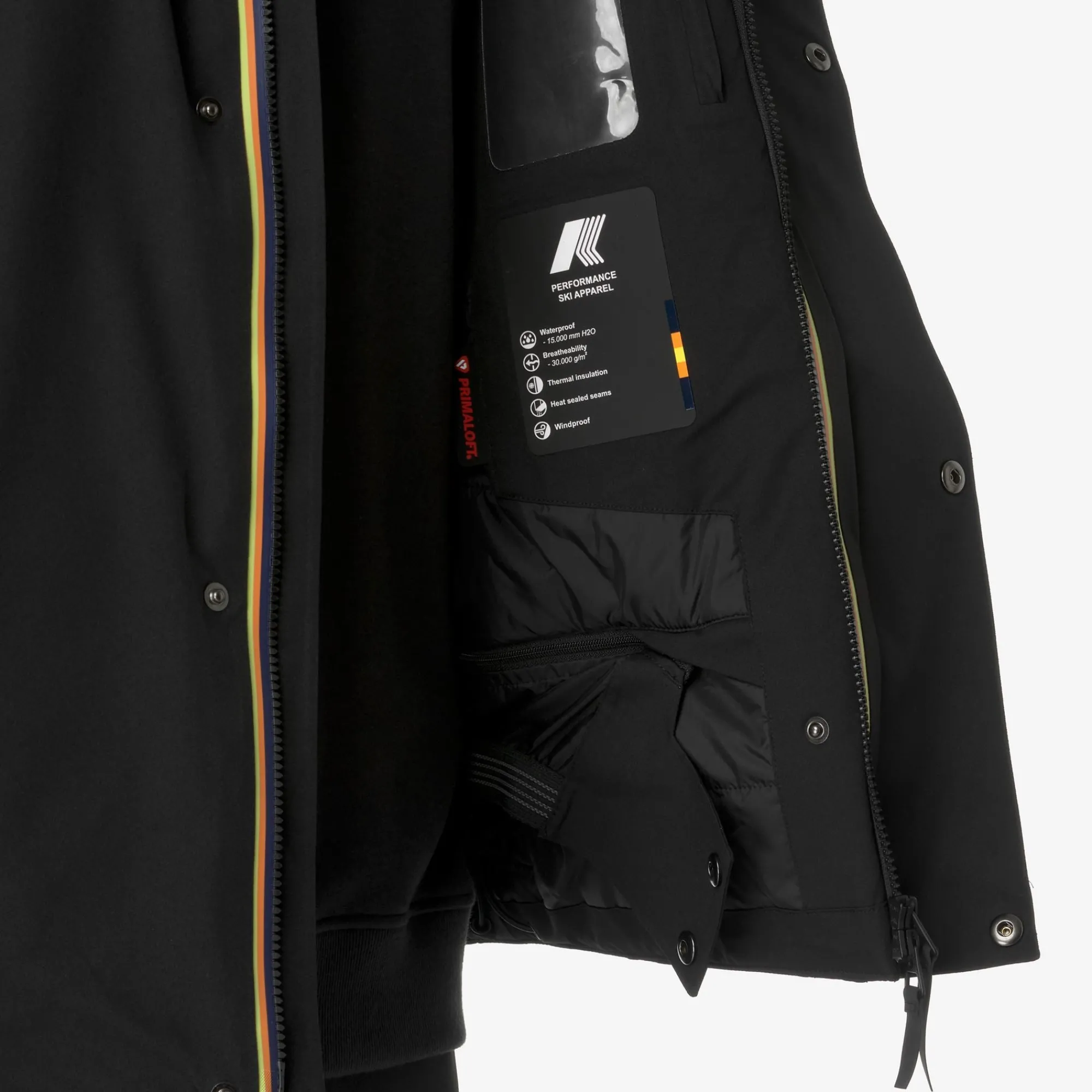 Uomo K-Way Piumini E Giacche Lunghe^MALAMOT MICROTWILL 2L