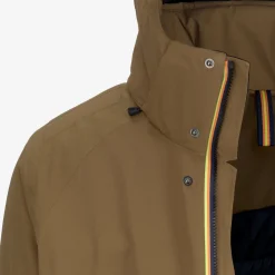 Uomo K-Way Piumini E Giacche Lunghe^MALAMOT MICROTWILL 2L