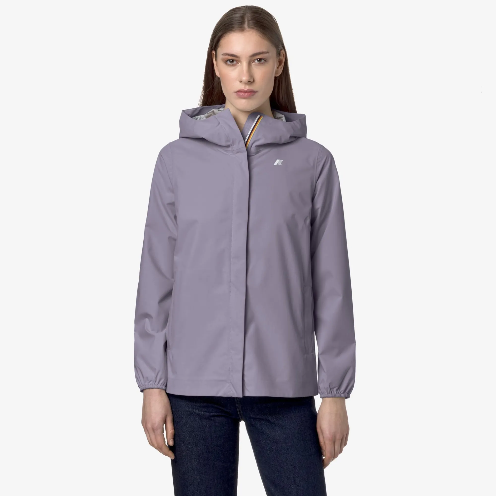 Donna K-Way Piumini E Giacche Lunghe^MARGUERITE STRETCH DOT
