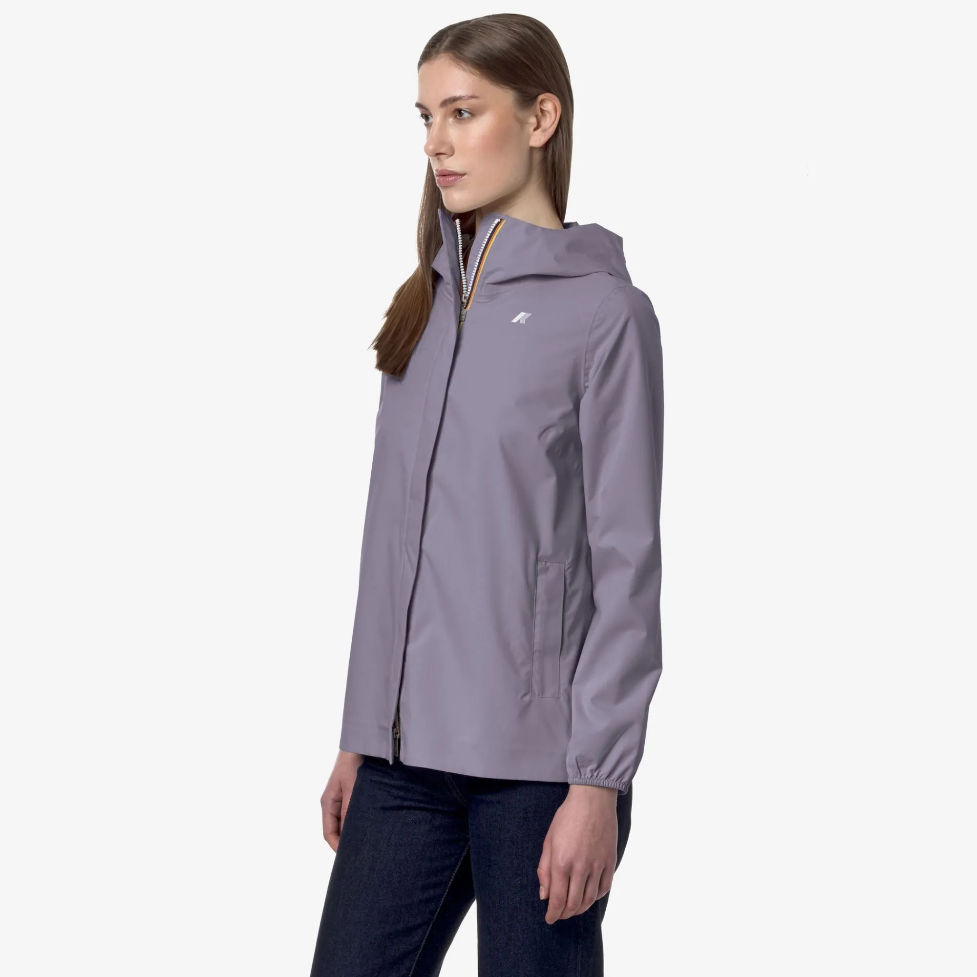 Donna K-Way Piumini E Giacche Lunghe^MARGUERITE STRETCH DOT