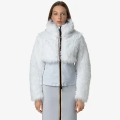 Donna K-Way Giacche Corte^MEL ECO FUR BONDED