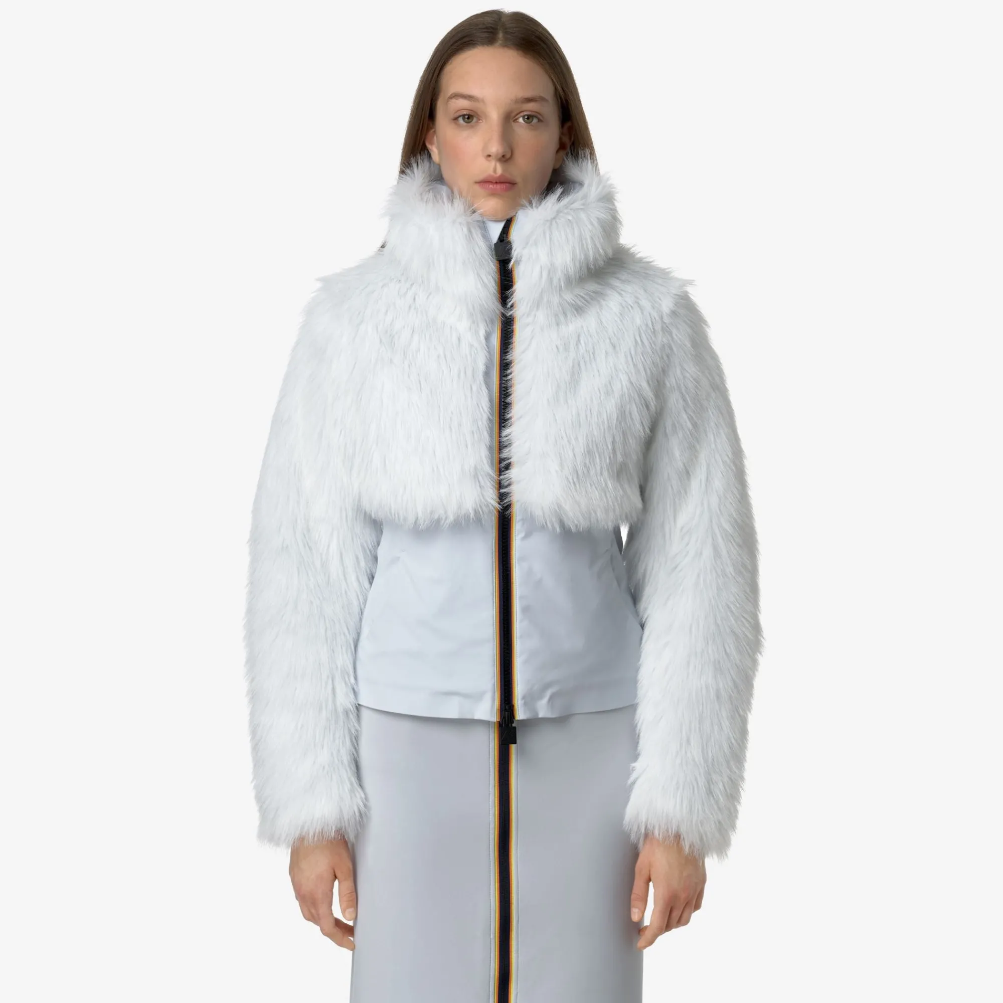 Donna K-Way Giacche Corte^MEL ECO FUR BONDED