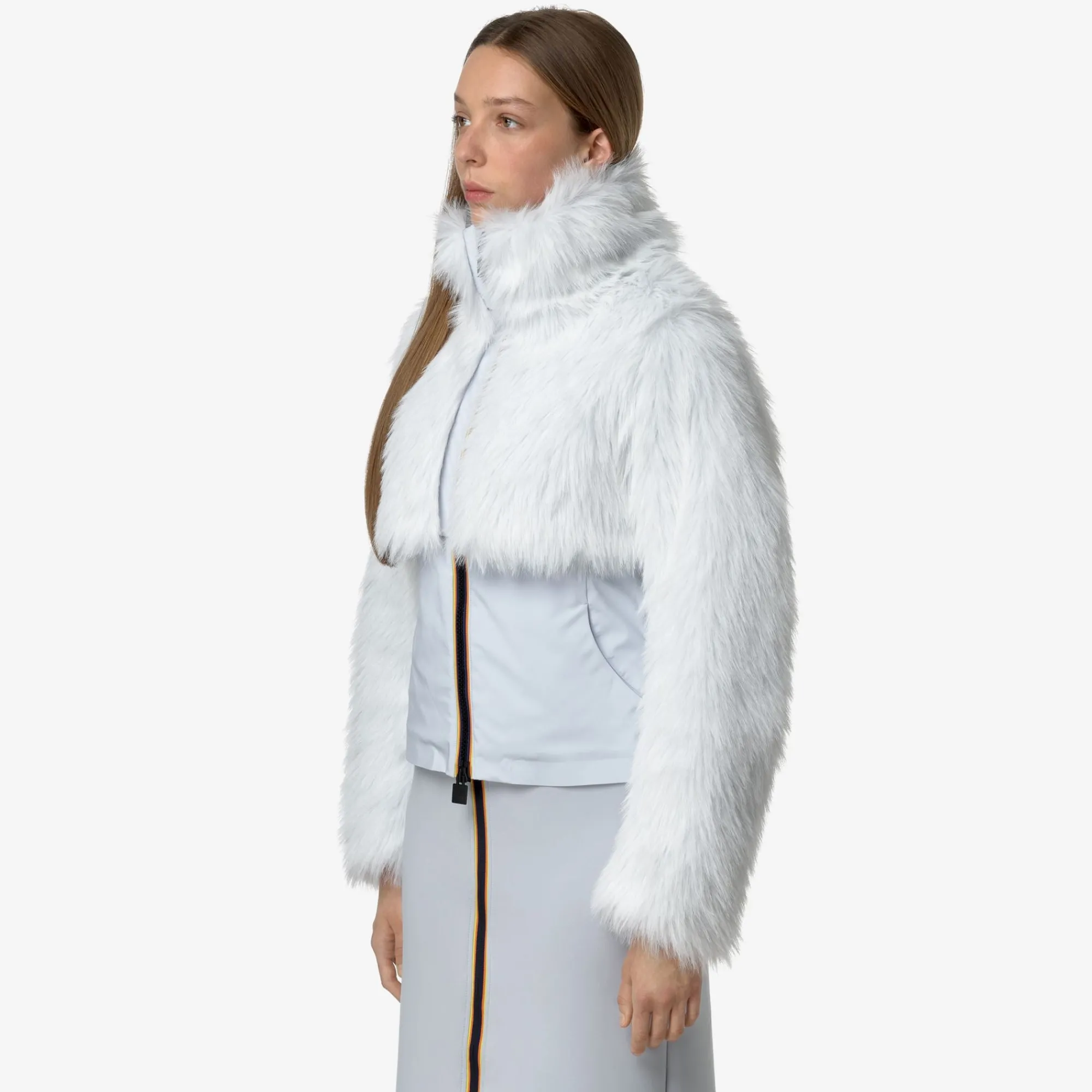 Donna K-Way Giacche Corte^MEL ECO FUR BONDED