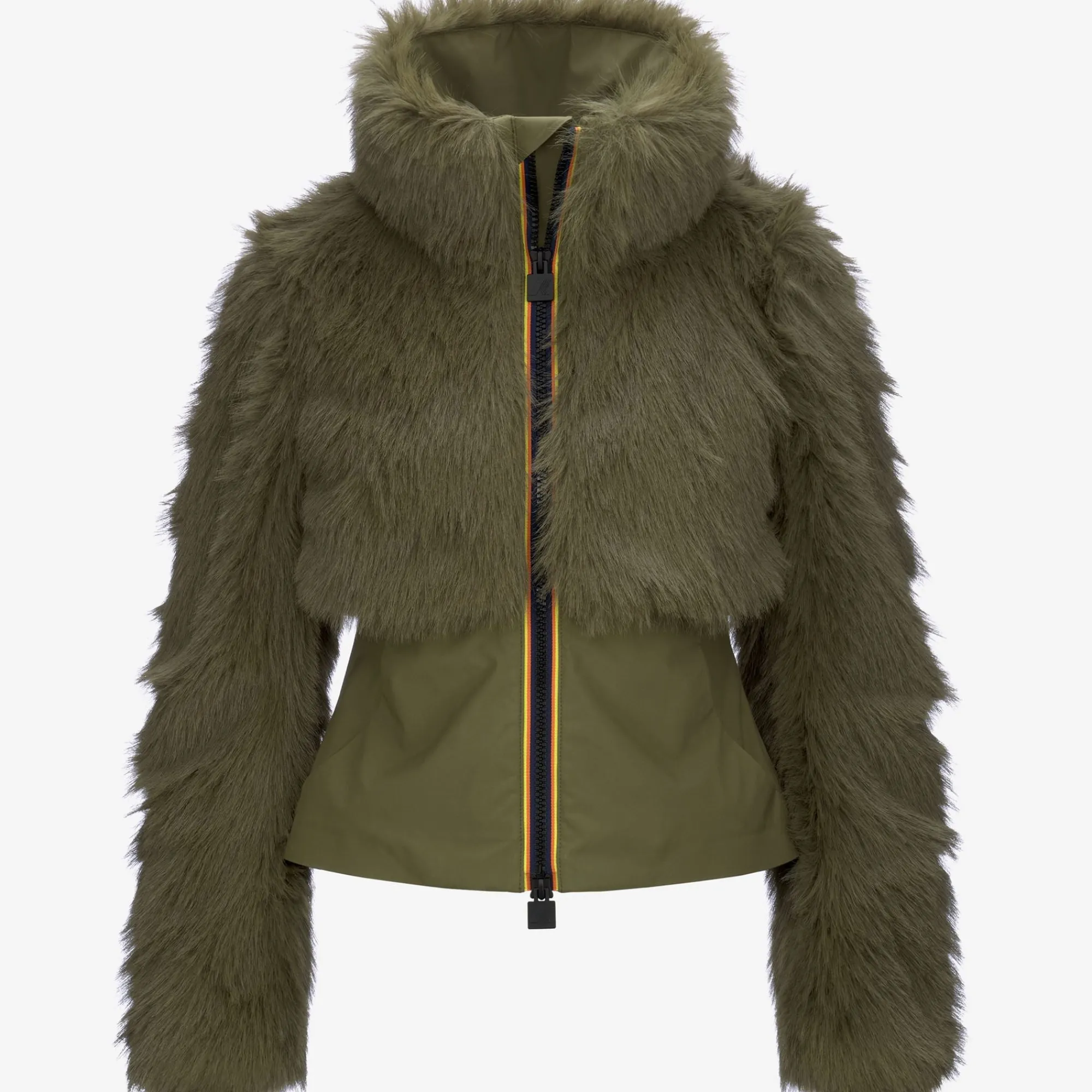 Donna K-Way Giacche Corte^MEL ECO FUR BONDED