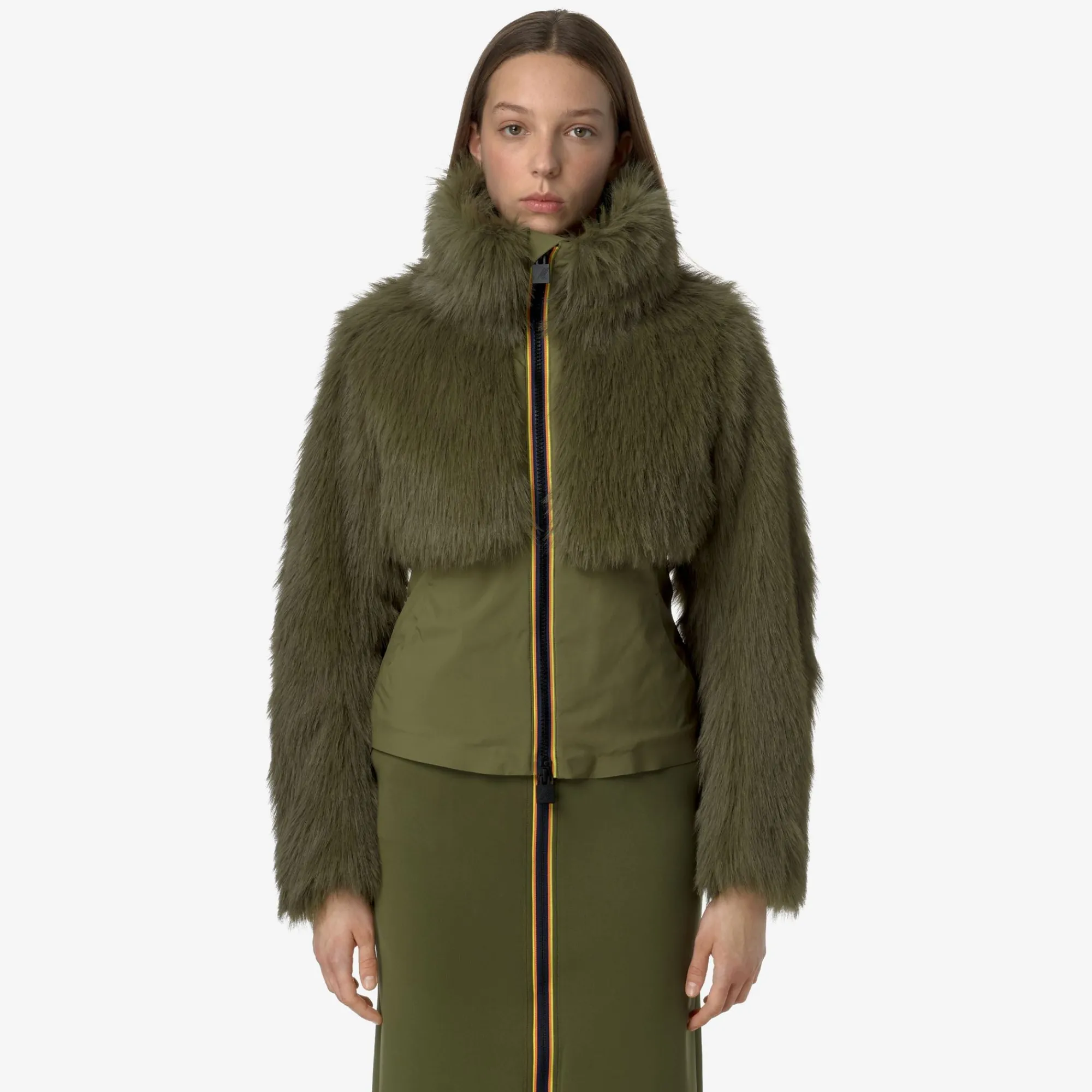 Donna K-Way Giacche Corte^MEL ECO FUR BONDED