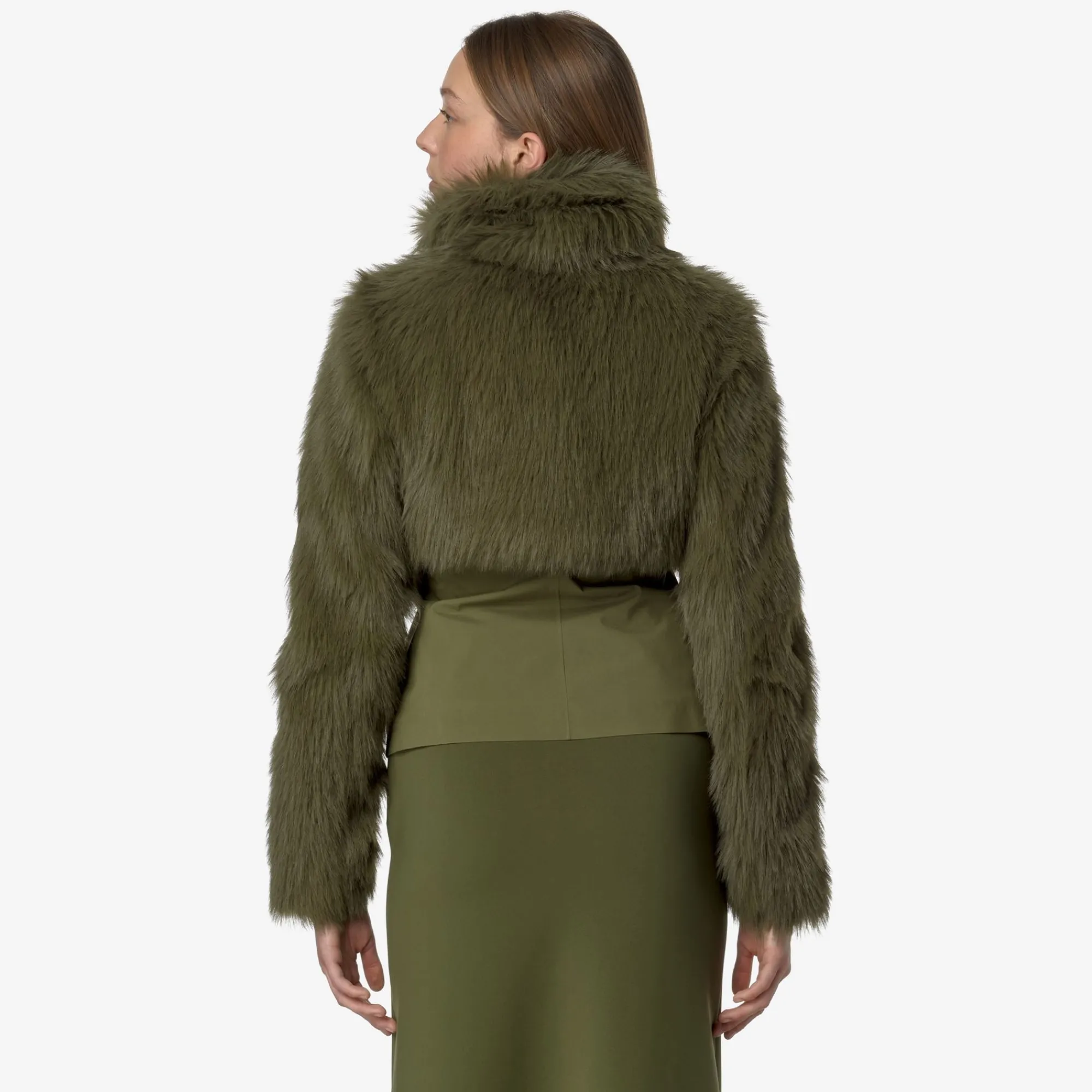 Donna K-Way Giacche Corte^MEL ECO FUR BONDED