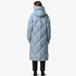 Donna K-Way Piumini E Giacche Lunghe^NEIVEL SUPER LIGHT THERMO HEAVY