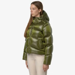 Donna K-Way Giacche Corte^NINEV CRYSTAL CHINTZ THERMO HEAVY