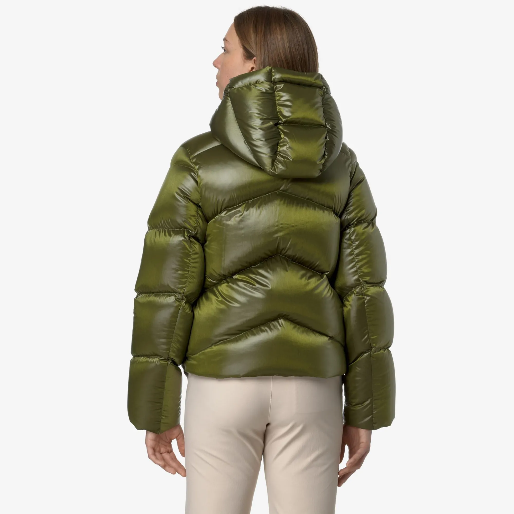 Donna K-Way Giacche Corte^NINEV CRYSTAL CHINTZ THERMO HEAVY