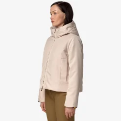 Donna K-Way Giacche Corte^OLGA TWILL FUR