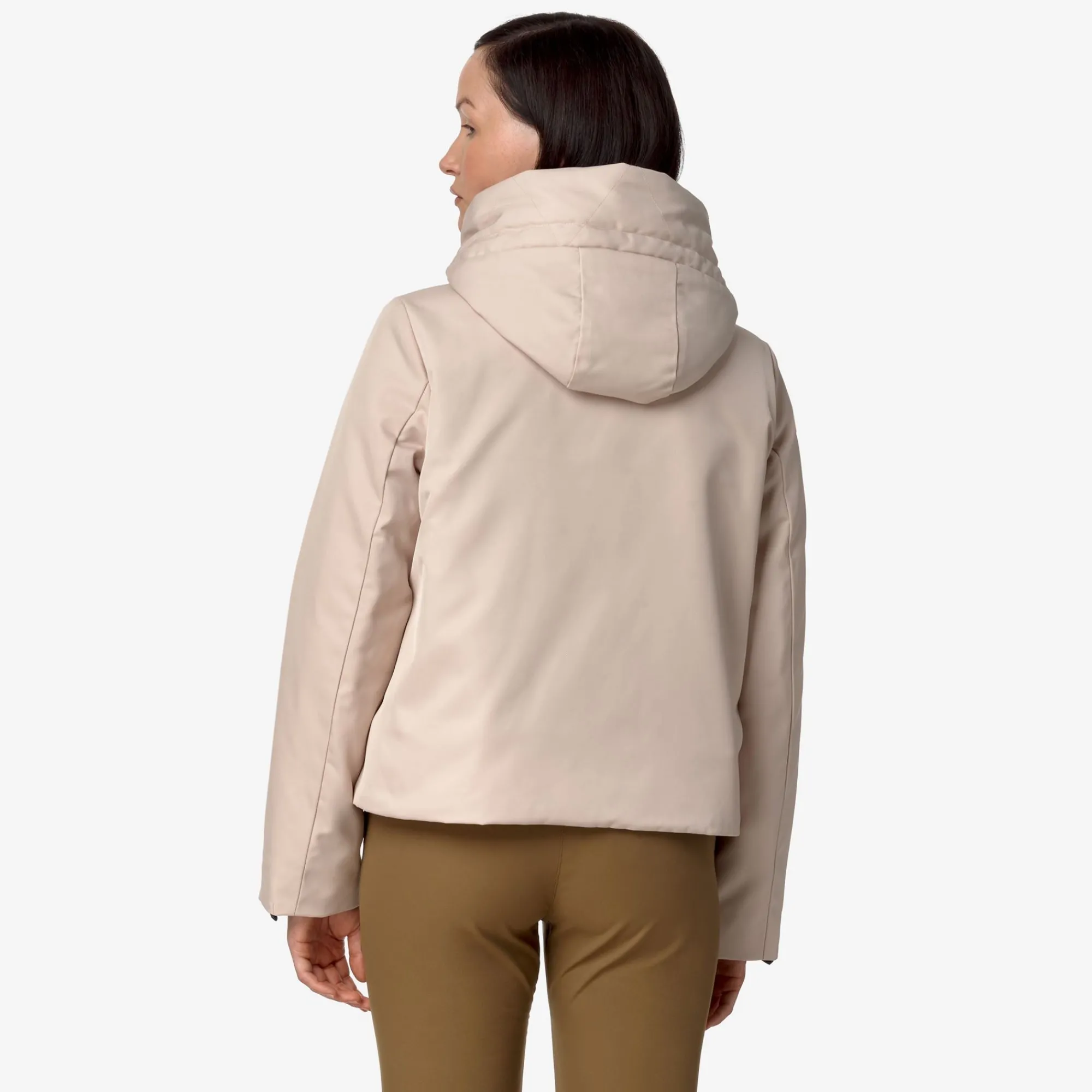 Donna K-Way Giacche Corte^OLGA TWILL FUR