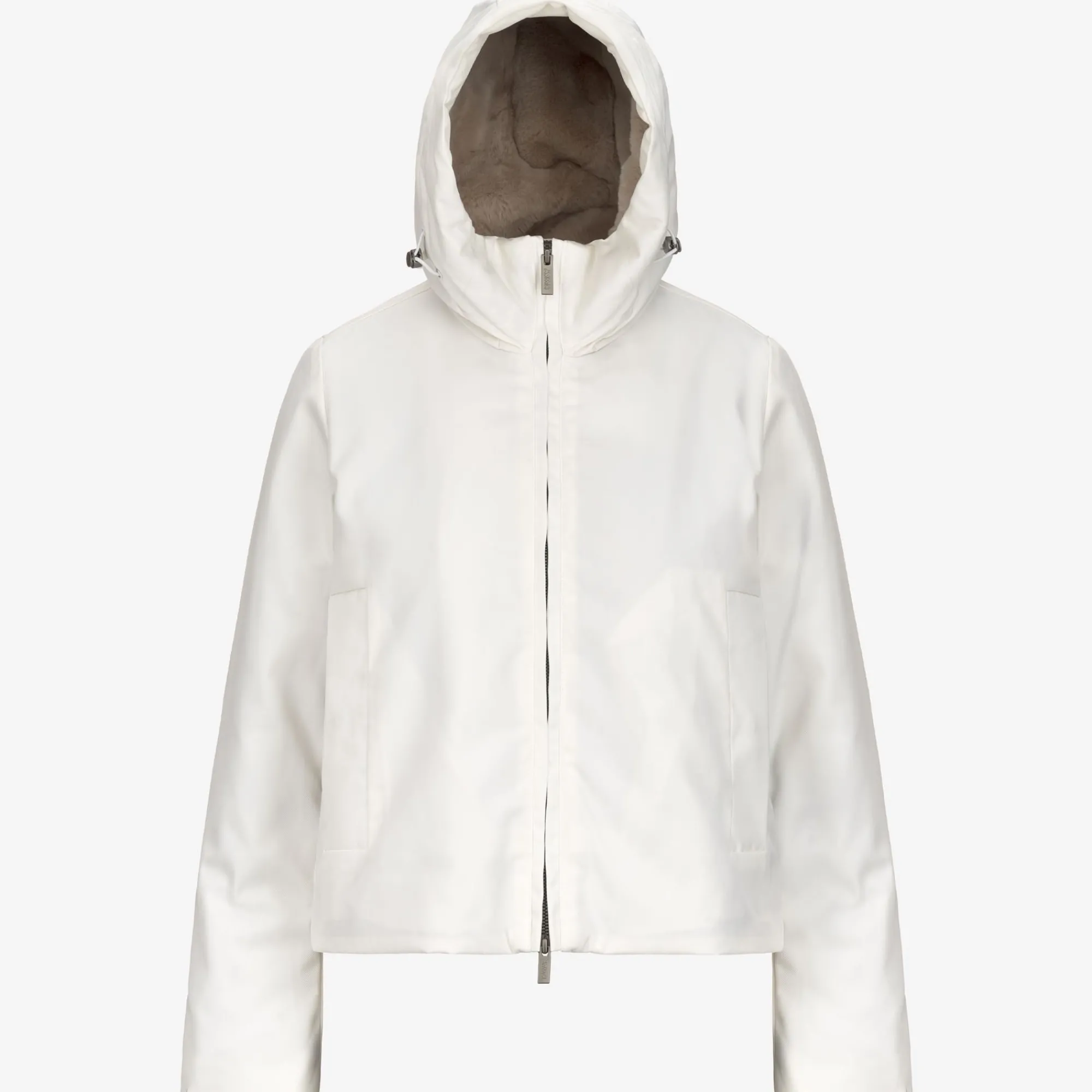 Donna K-Way Giacche Corte^OLGA TWILL FUR
