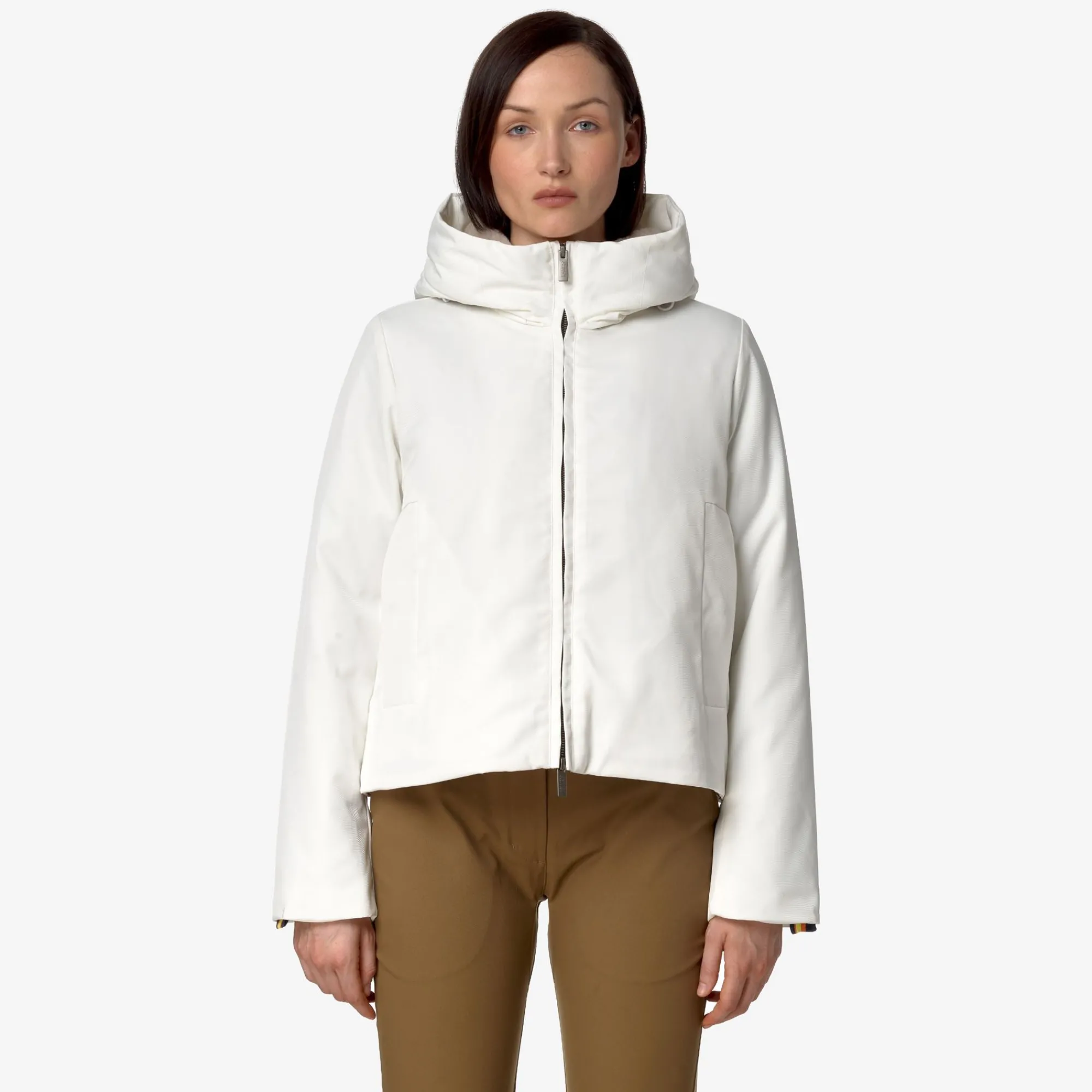 Donna K-Way Giacche Corte^OLGA TWILL FUR