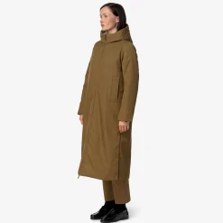 Donna K-Way Piumini E Giacche Lunghe^OLLER TWILL FUR