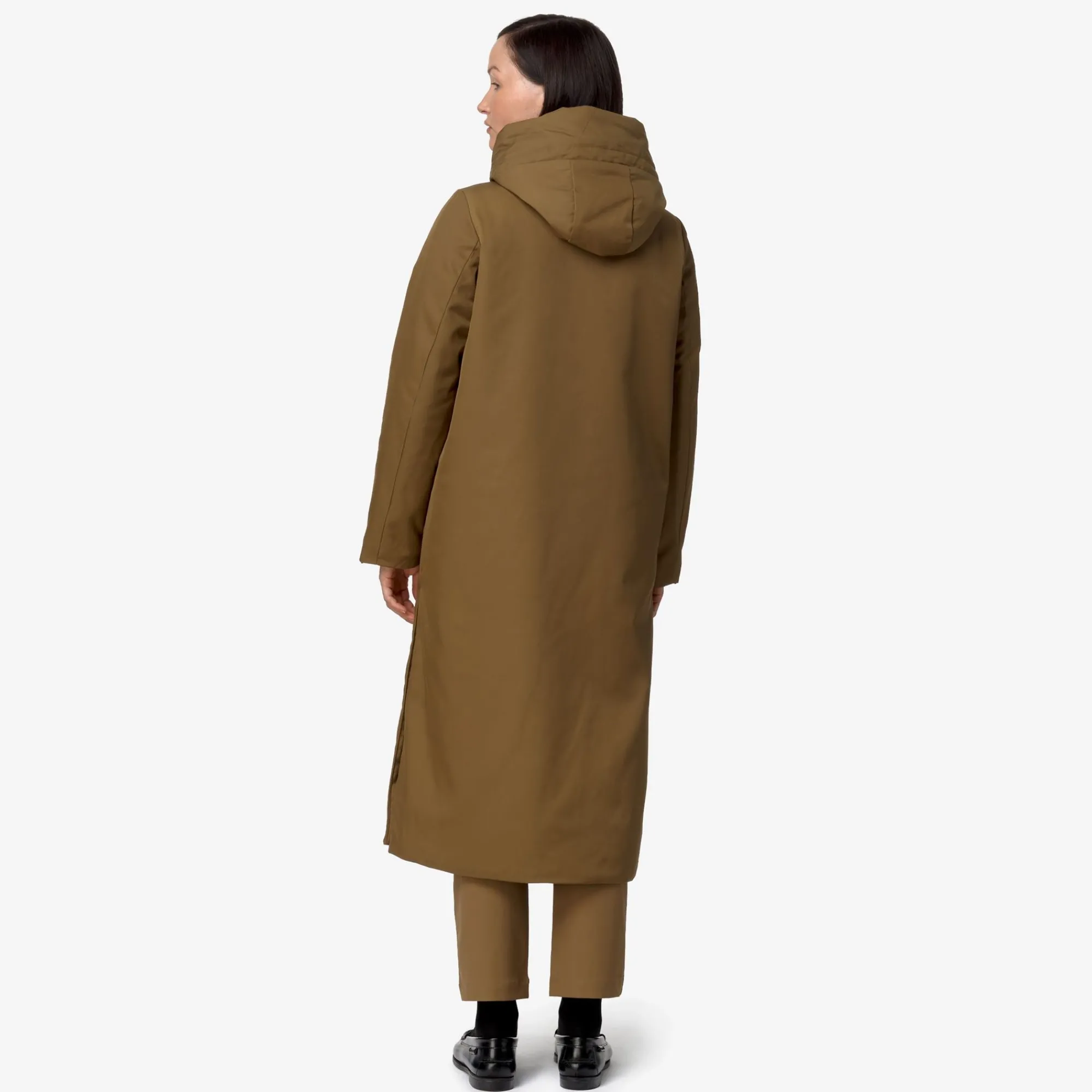 Donna K-Way Piumini E Giacche Lunghe^OLLER TWILL FUR