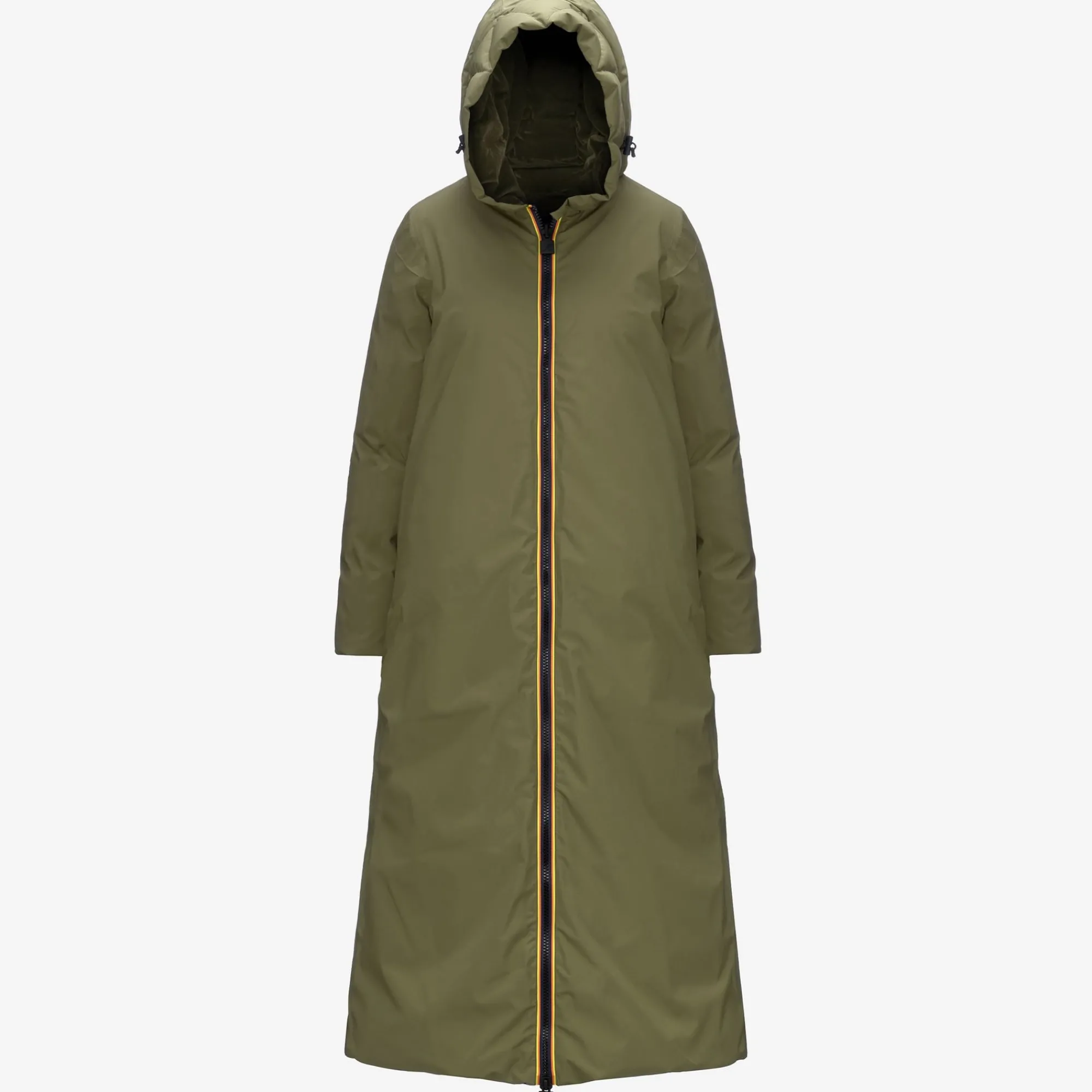 Donna K-Way Piumini E Giacche Lunghe^ORLEN VELVET THERMO REVERSIBLE