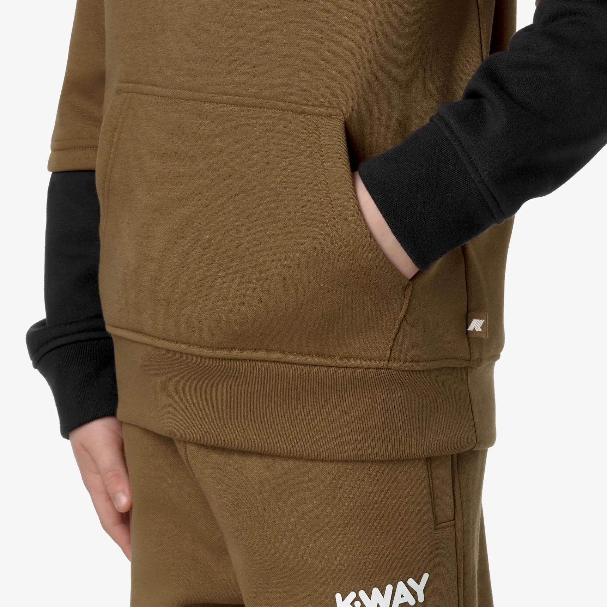 K-Way Felpe^P. BERNIEL PC LETTERING
