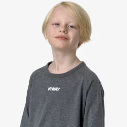 K-Way T-shirt^P. ELMER PEACH REVERSIBLE SLEEVE