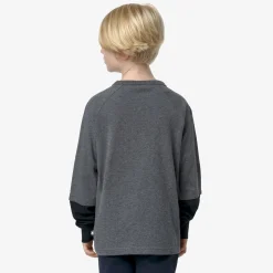 K-Way T-shirt^P. ELMER PEACH REVERSIBLE SLEEVE