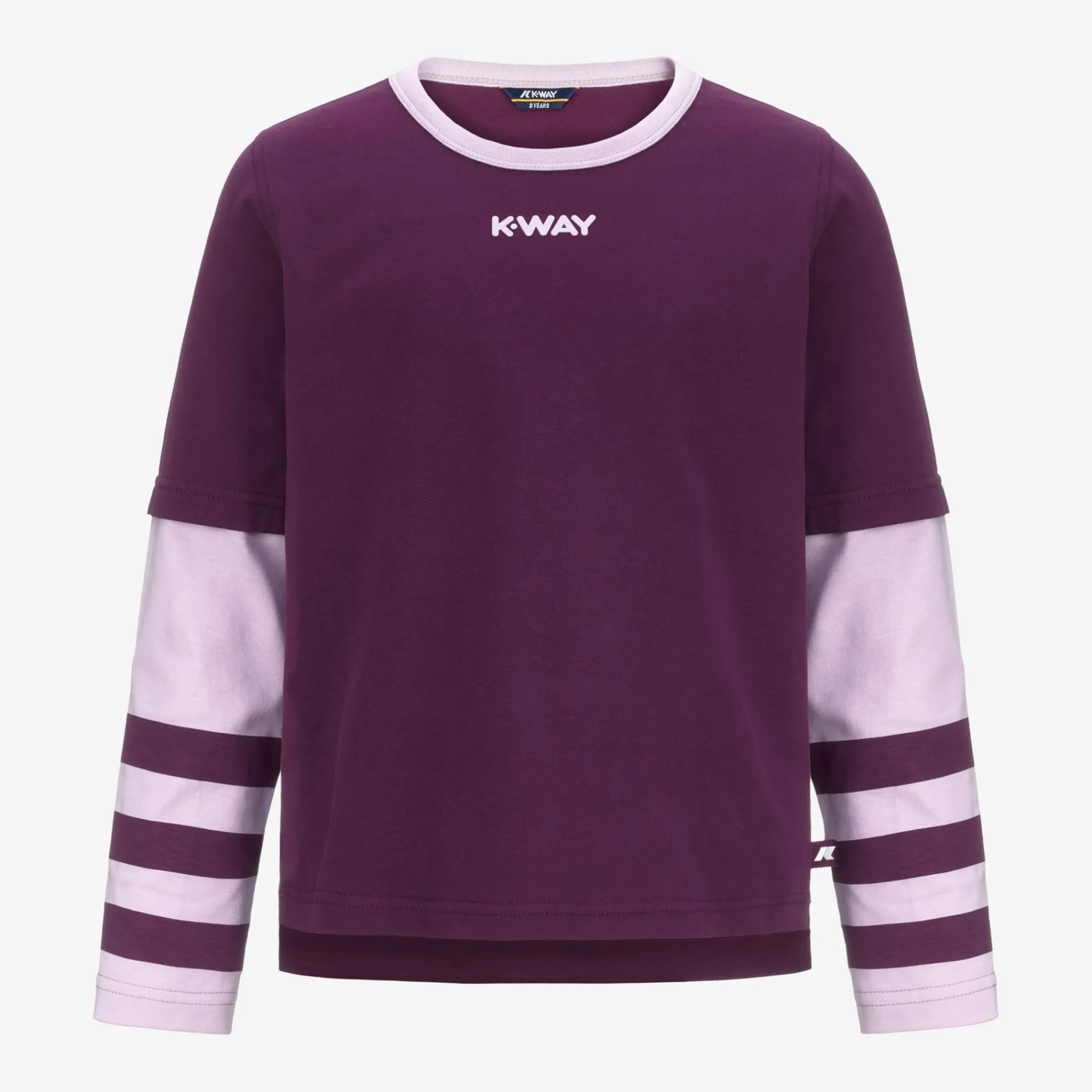 K-Way T-shirt^P. ELMERINE PEACH REVERSIBLE SLEEVES