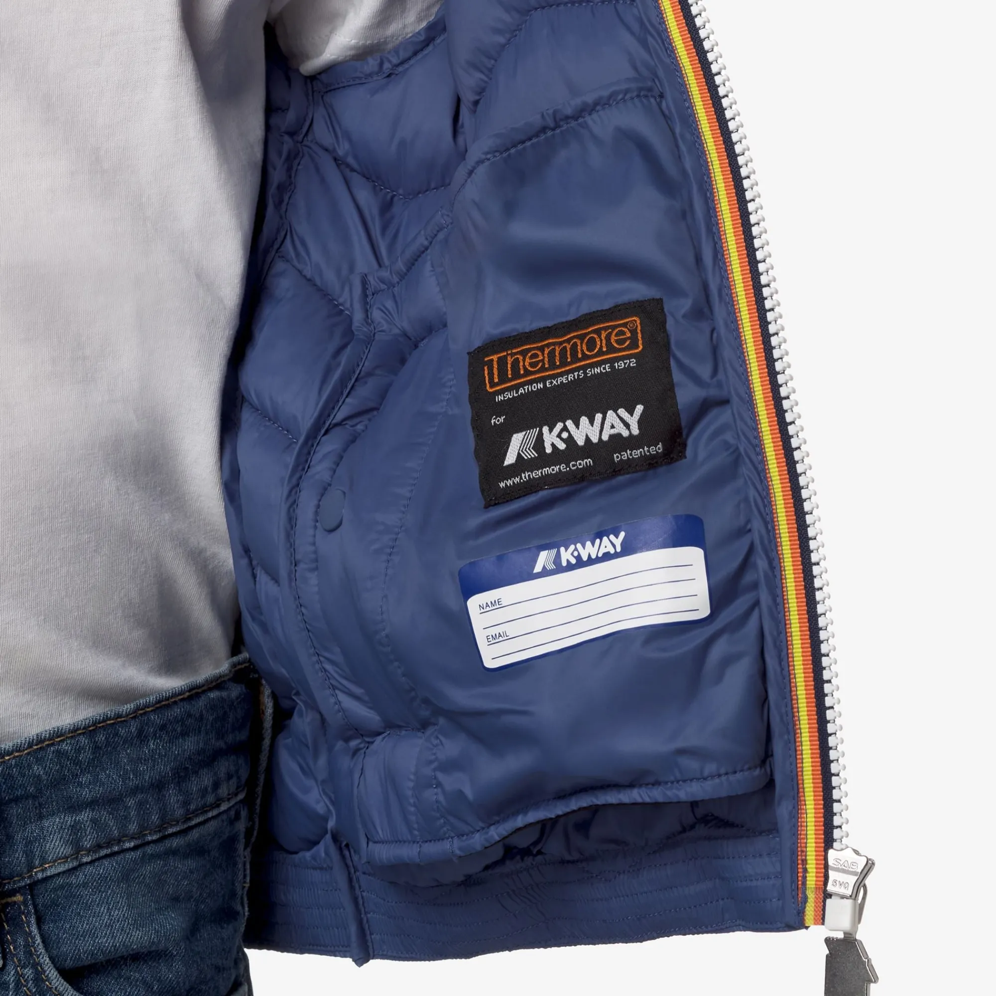 K-Way Giacche Corte^P. JACK QUILTED WARM