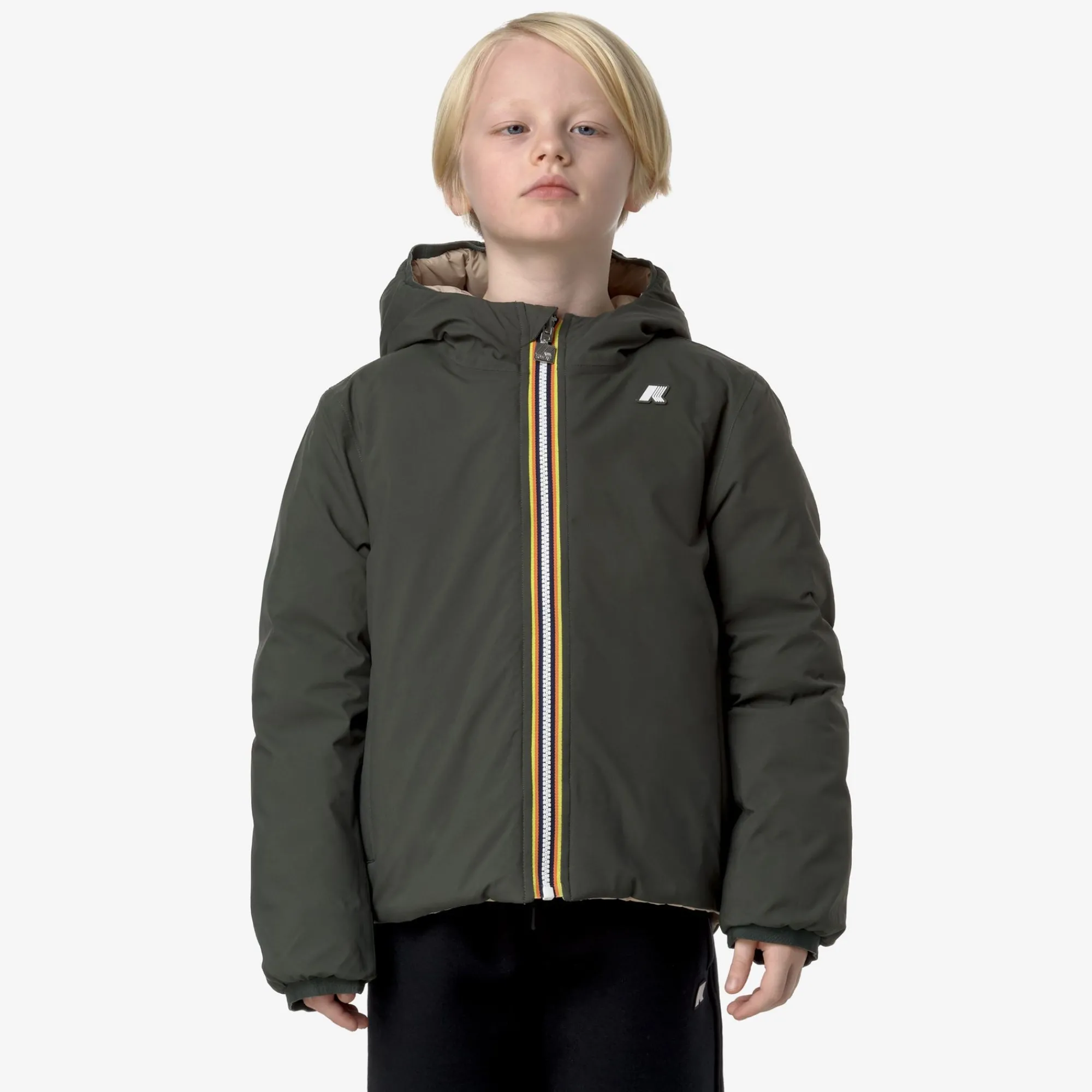 K-Way Giacche Corte^P. JACK ST THERMO REVERSIBLE
