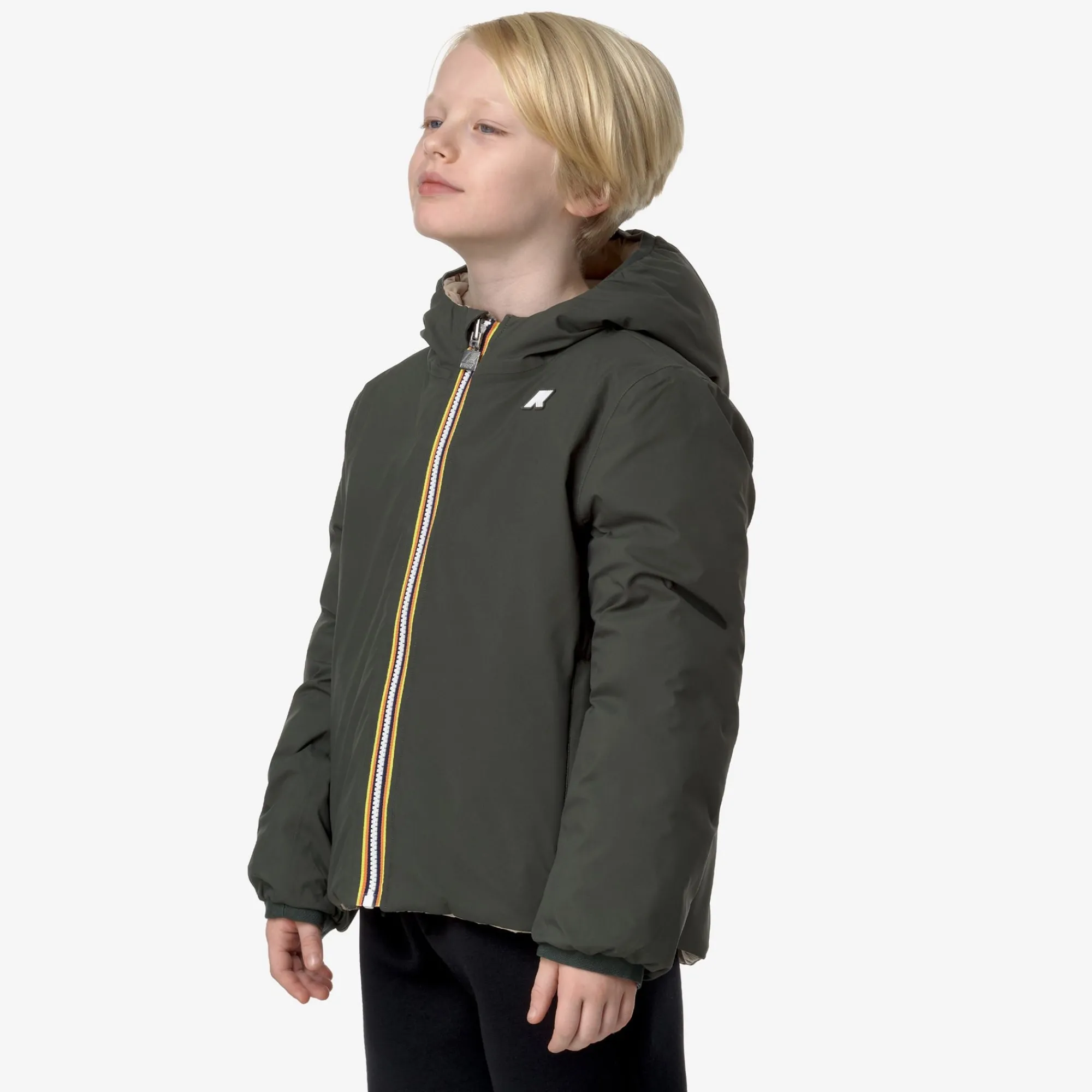 K-Way Giacche Corte^P. JACK ST THERMO REVERSIBLE