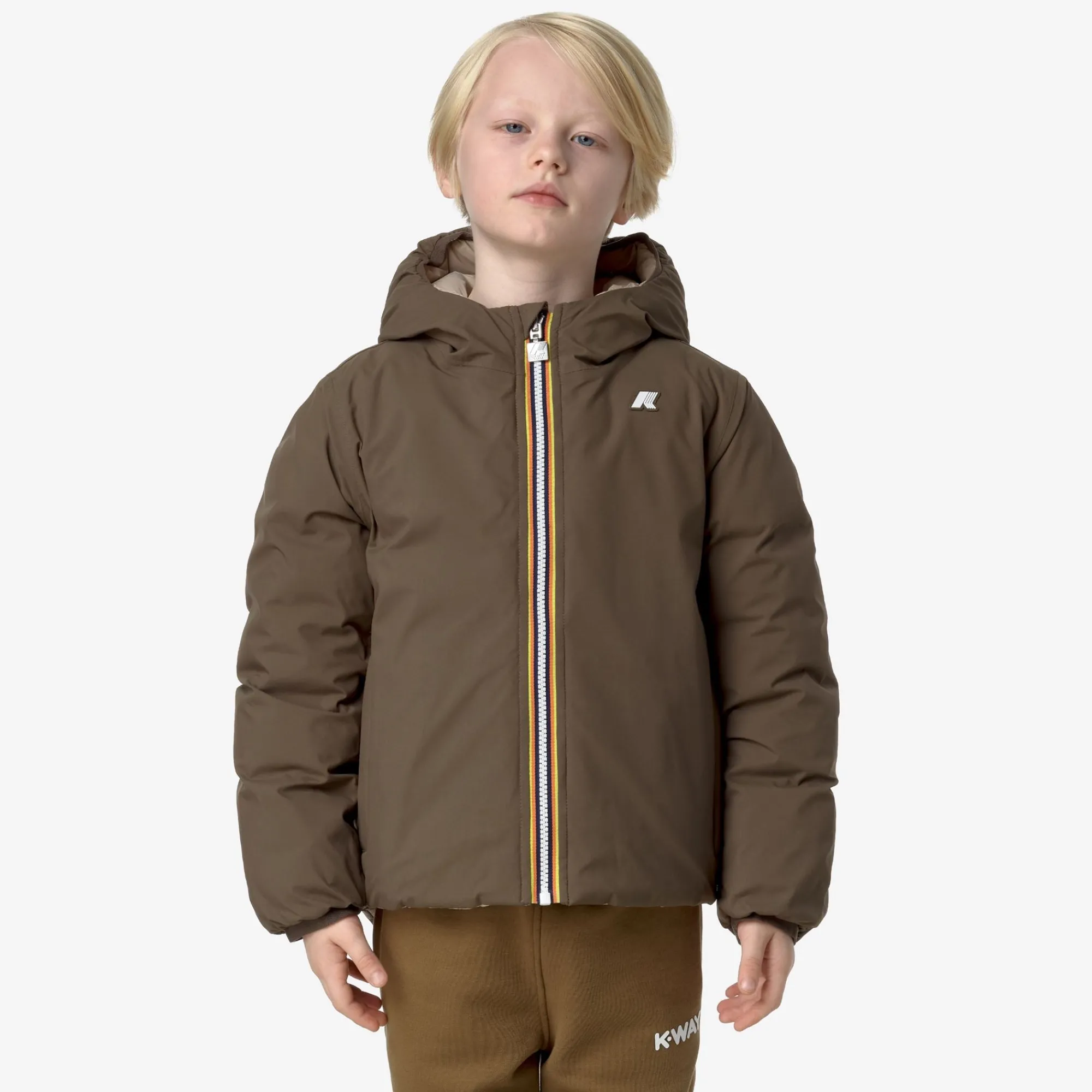 K-Way Giacche Corte^P. JACK ST THERMO REVERSIBLE