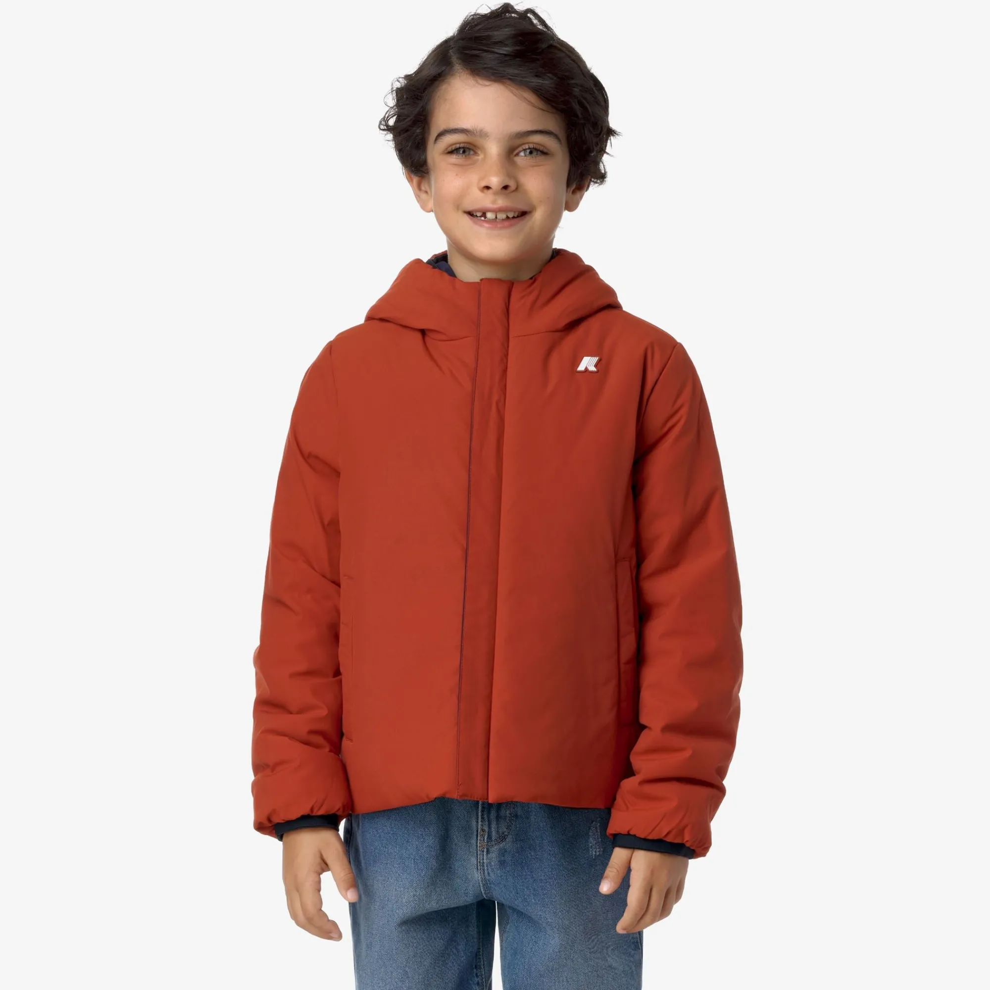 K-Way Giacche Corte^P. JACK ST WARM REVERSIBLE