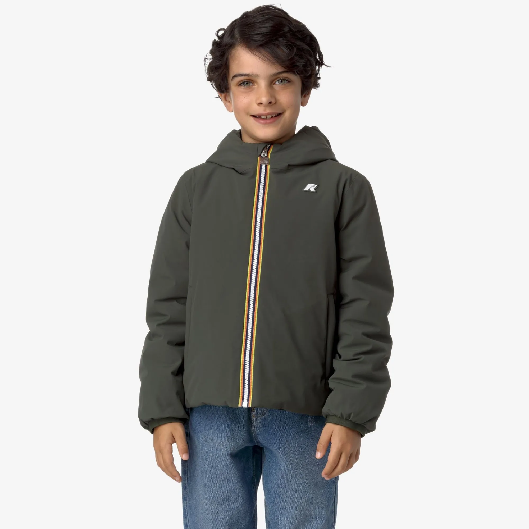 K-Way Giacche Corte^P. JACK ST WARM REVERSIBLE