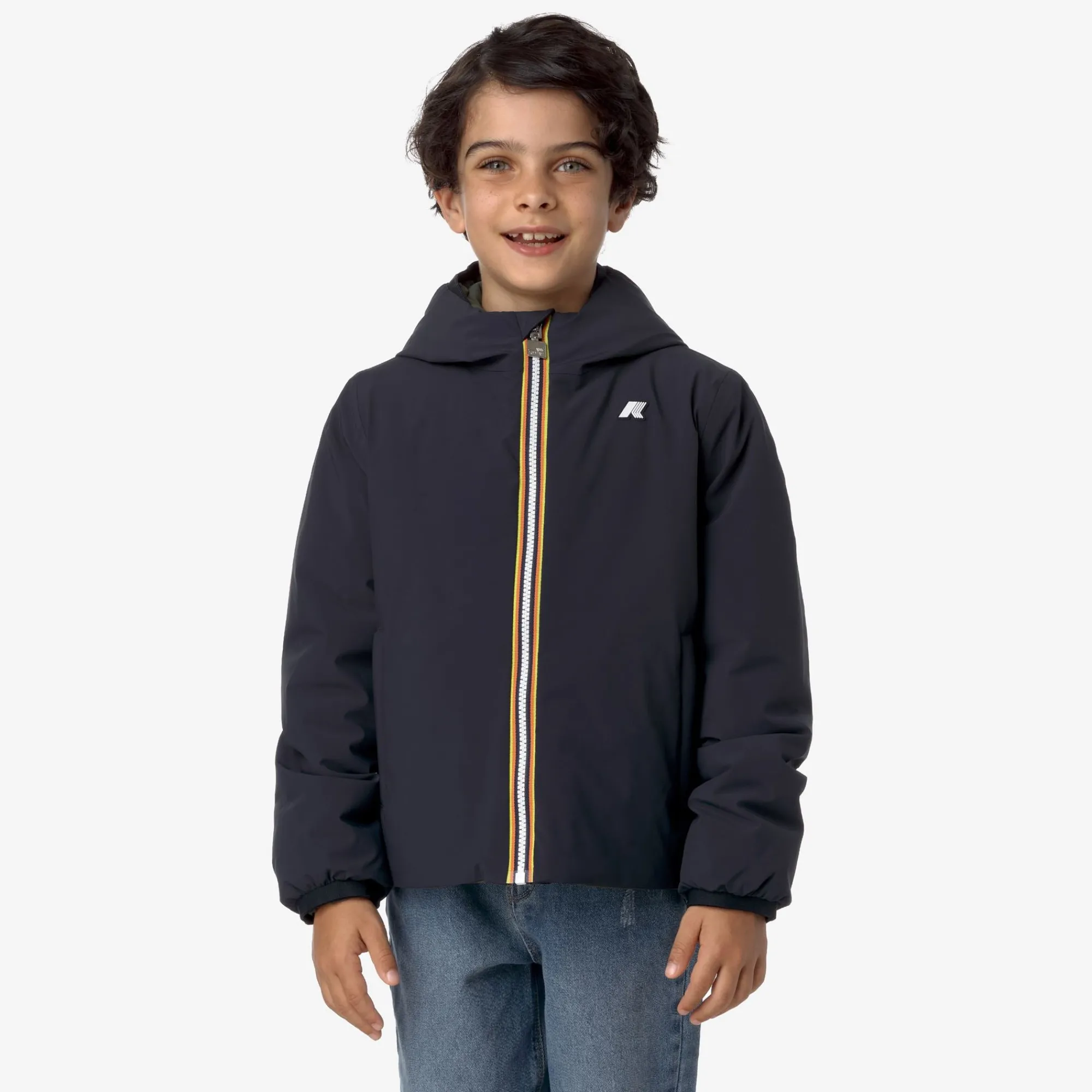 K-Way Giacche Corte^P. JACK ST WARM REVERSIBLE