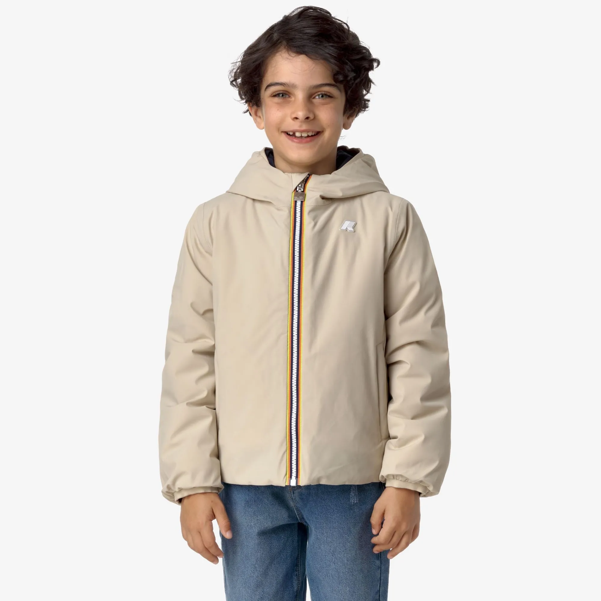 K-Way Giacche Corte^P. JACK ST WARM REVERSIBLE