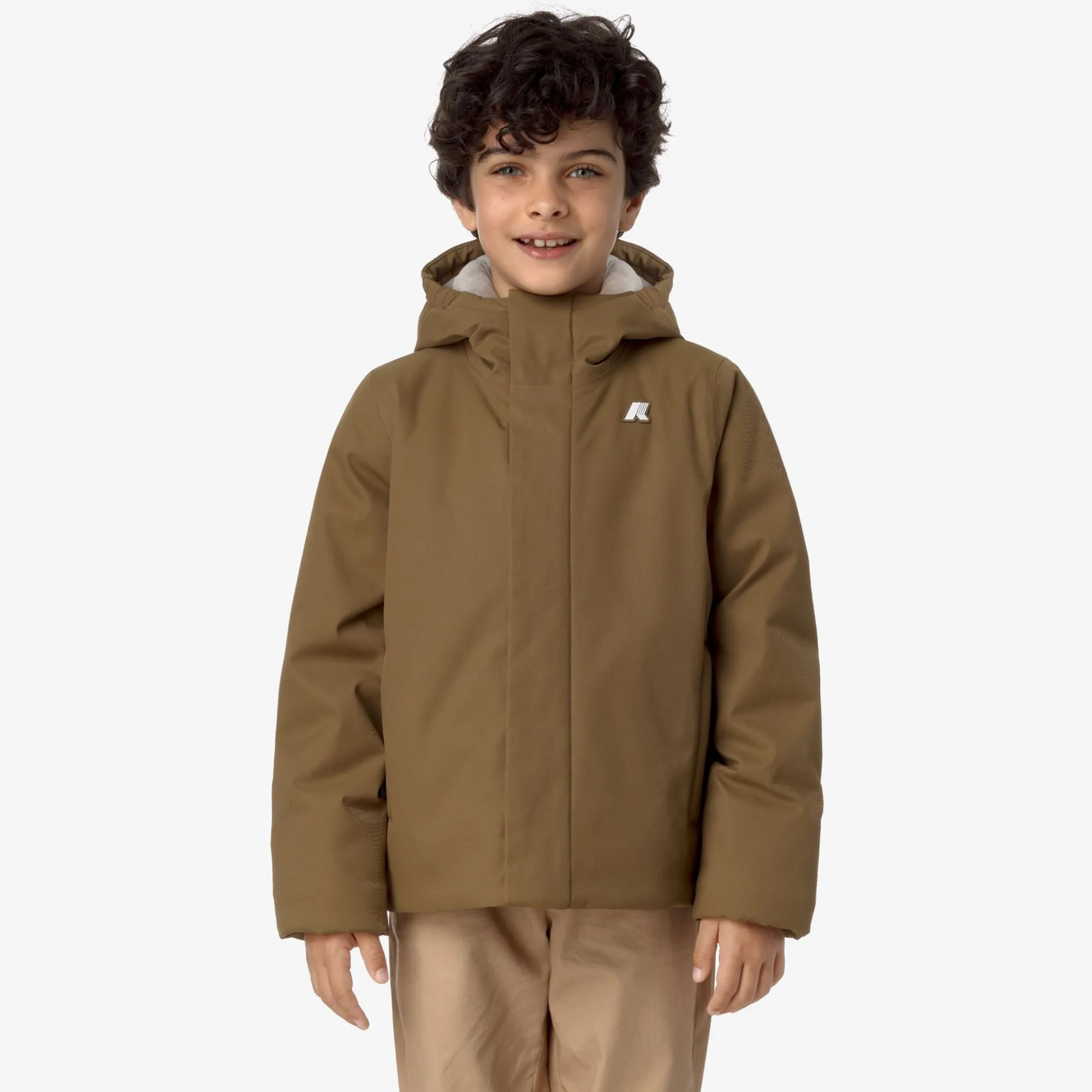 K-Way Giacche Corte^P. JACKO TWILL MARMOTTA