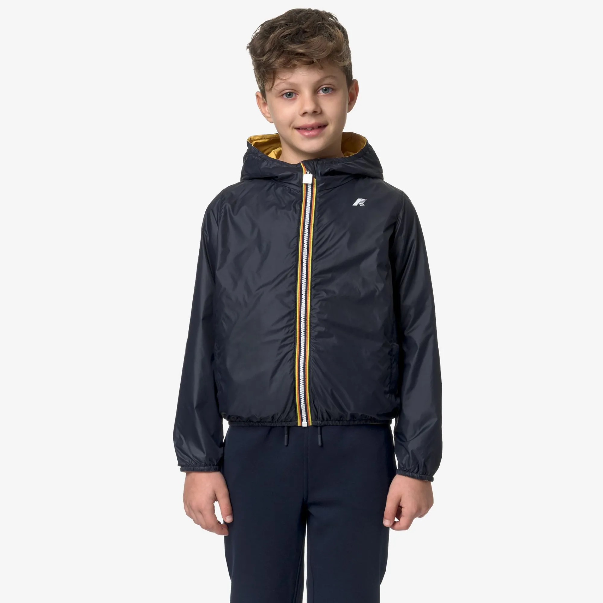 K-Way Giacche Corte^P. JAKE PLUS.2 REVERSIBLE