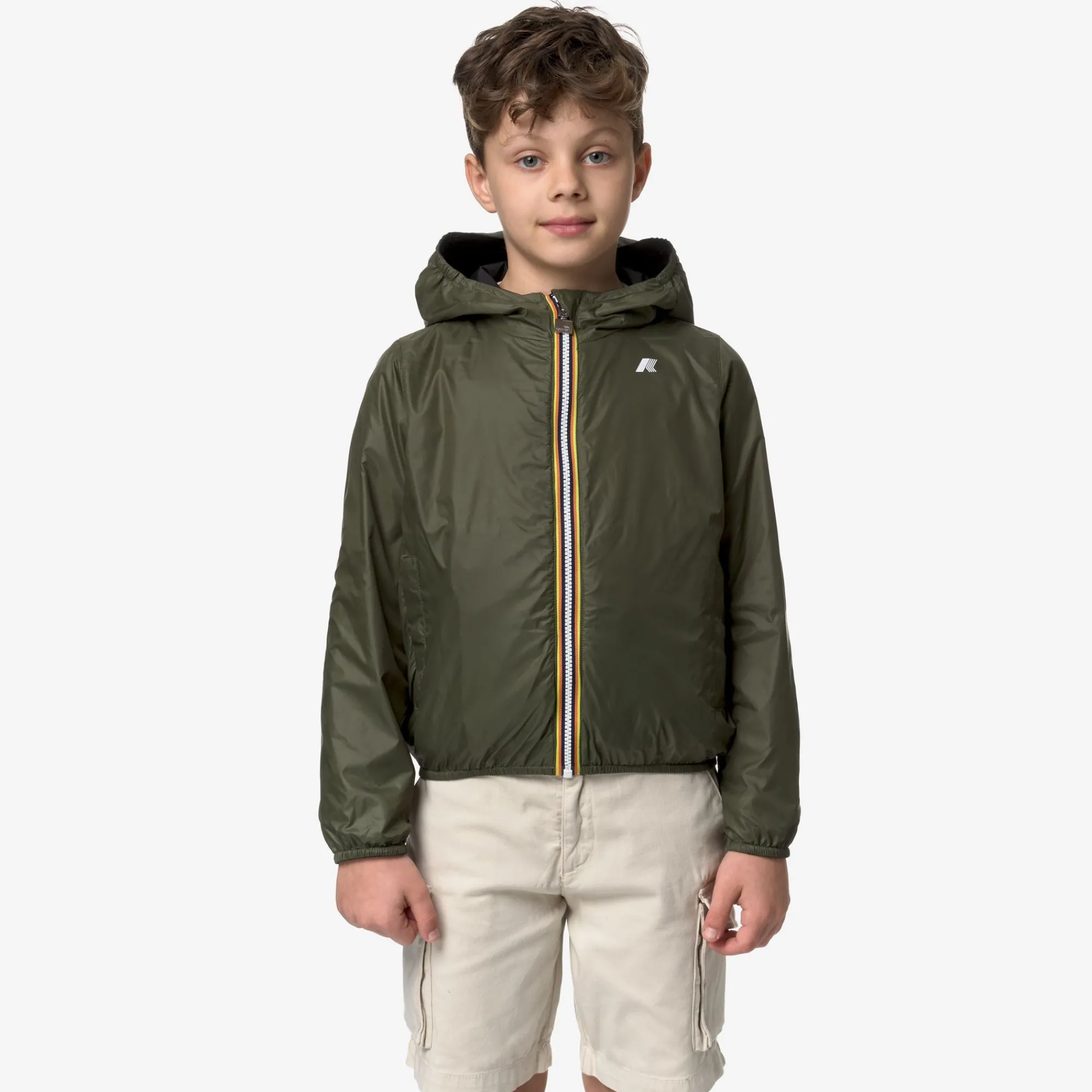 K-Way Giacche Corte^P. JAKE PLUS.2 REVERSIBLE
