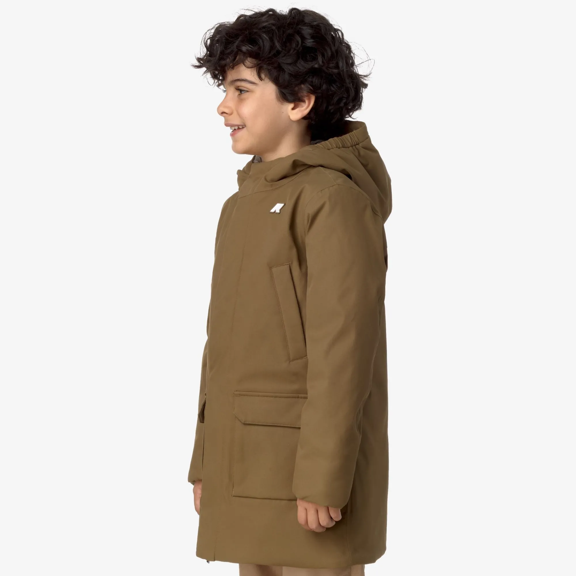 K-Way Piumini E Giacche Lunghe^P. JARKO TWILL MARMOTTA
