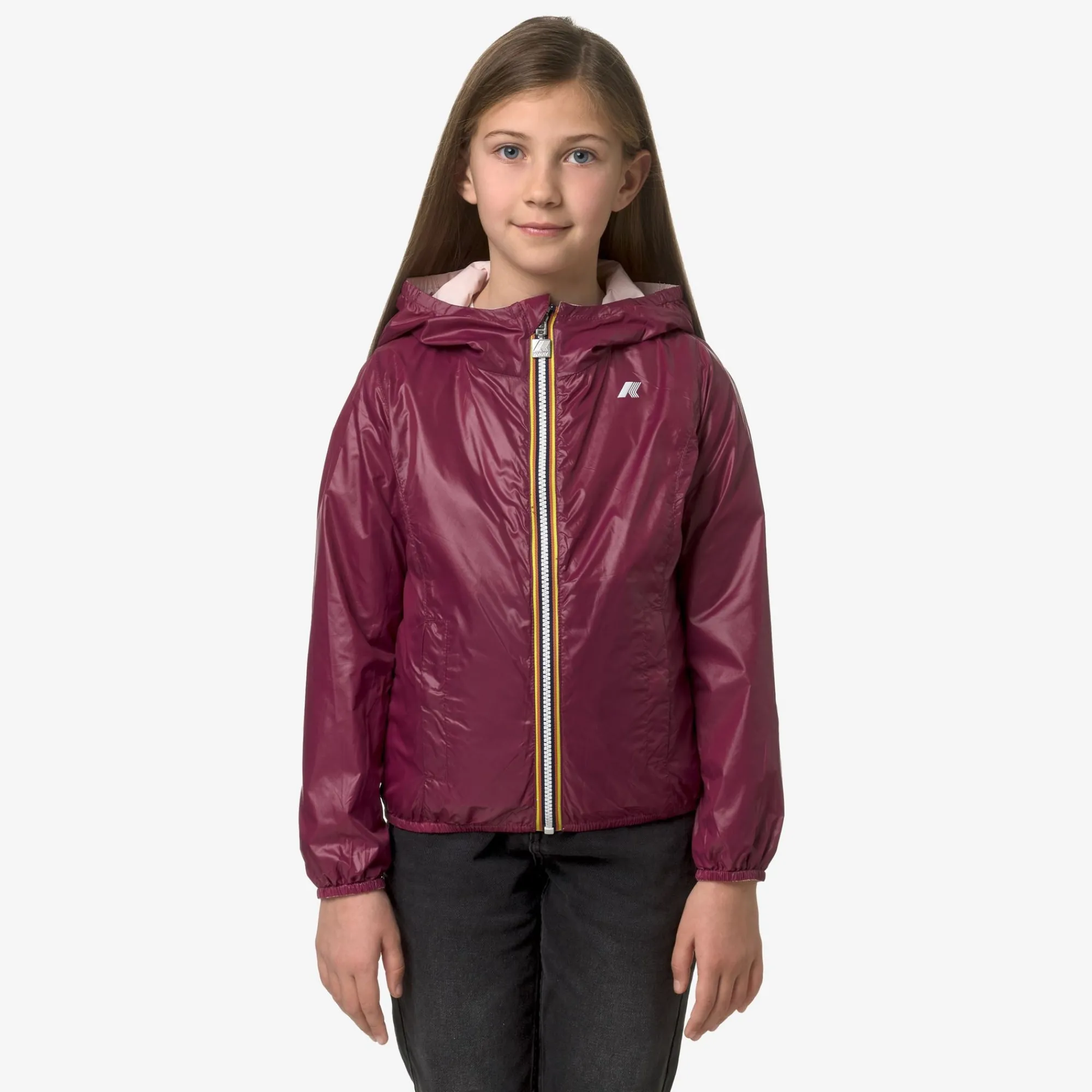 K-Way Giacche Corte^P. LILY PLUS.2 REVERSIBLE