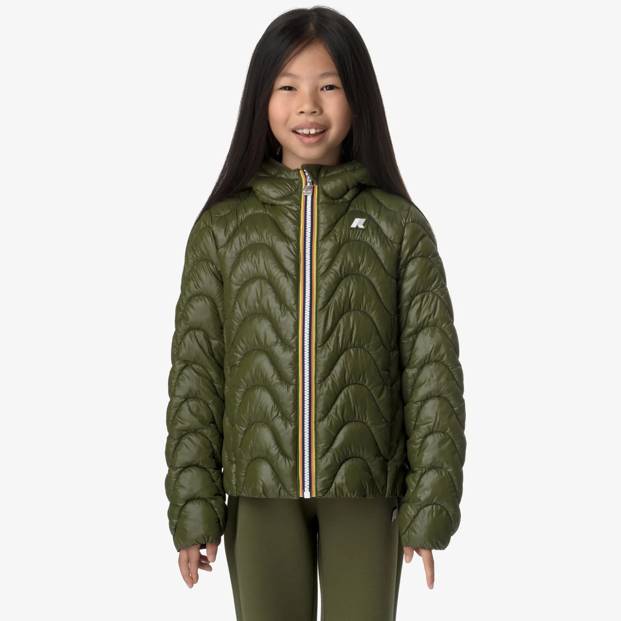 K-Way Giacche Corte^P. LILY QUILTED WARM