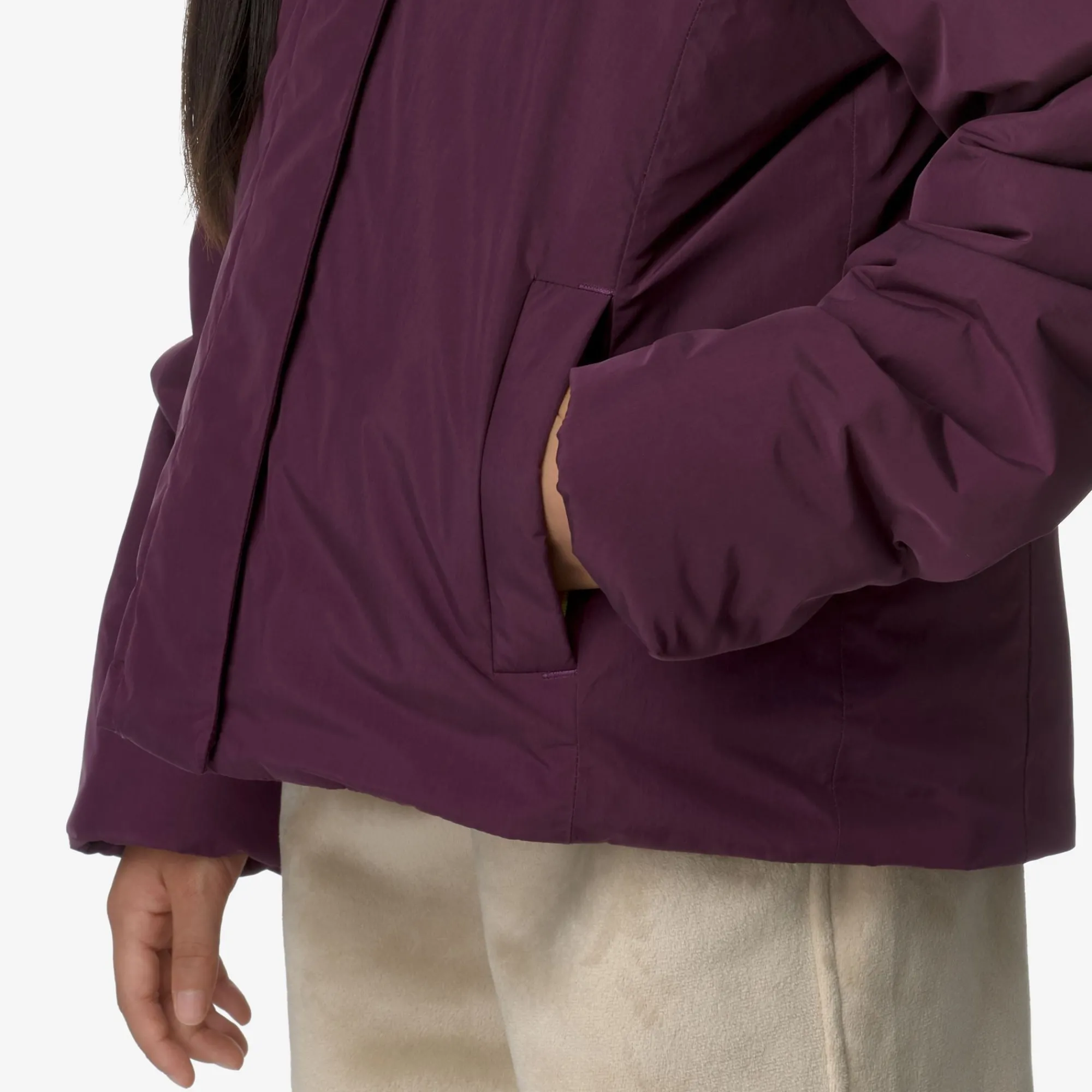 K-Way Giacche Corte^P. LILY SOFT TOUCH MARMOTTA