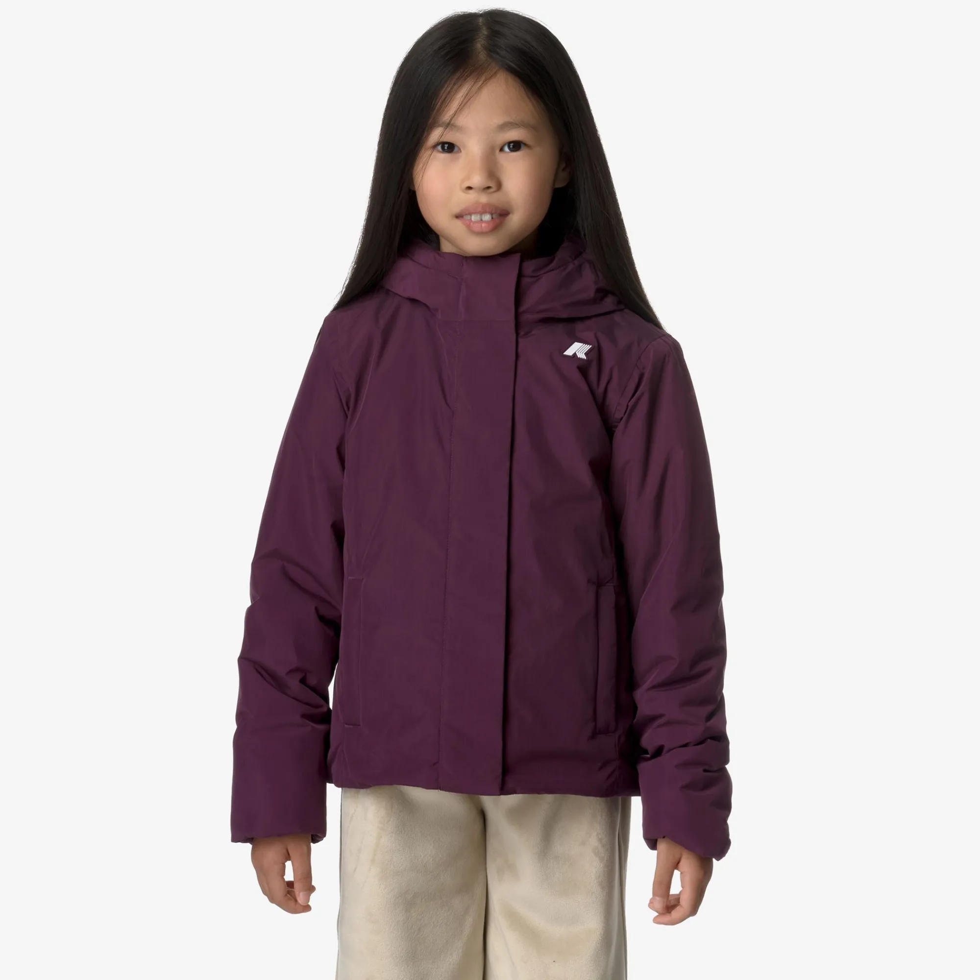 K-Way Giacche Corte^P. LILY SOFT TOUCH MARMOTTA