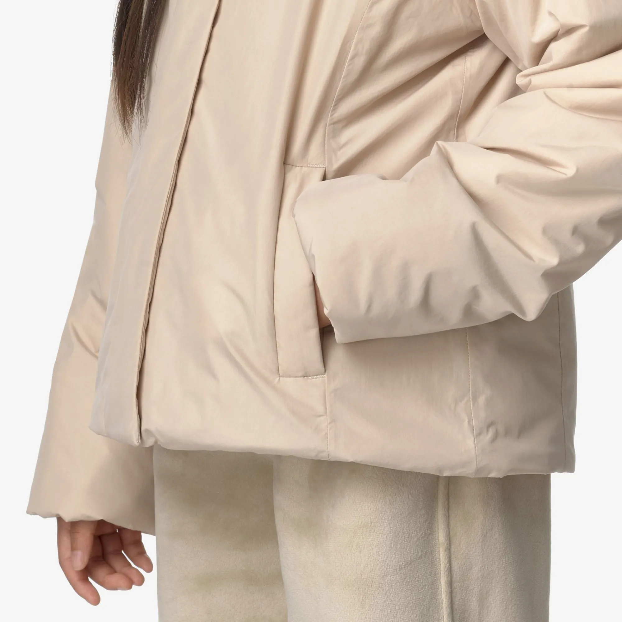 K-Way Giacche Corte^P. LILY SOFT TOUCH MARMOTTA