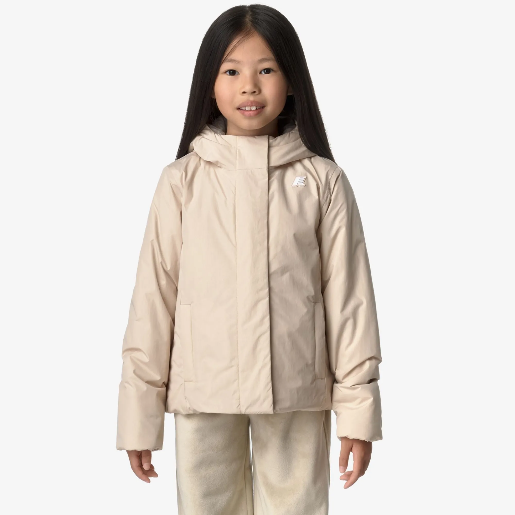 K-Way Giacche Corte^P. LILY SOFT TOUCH MARMOTTA