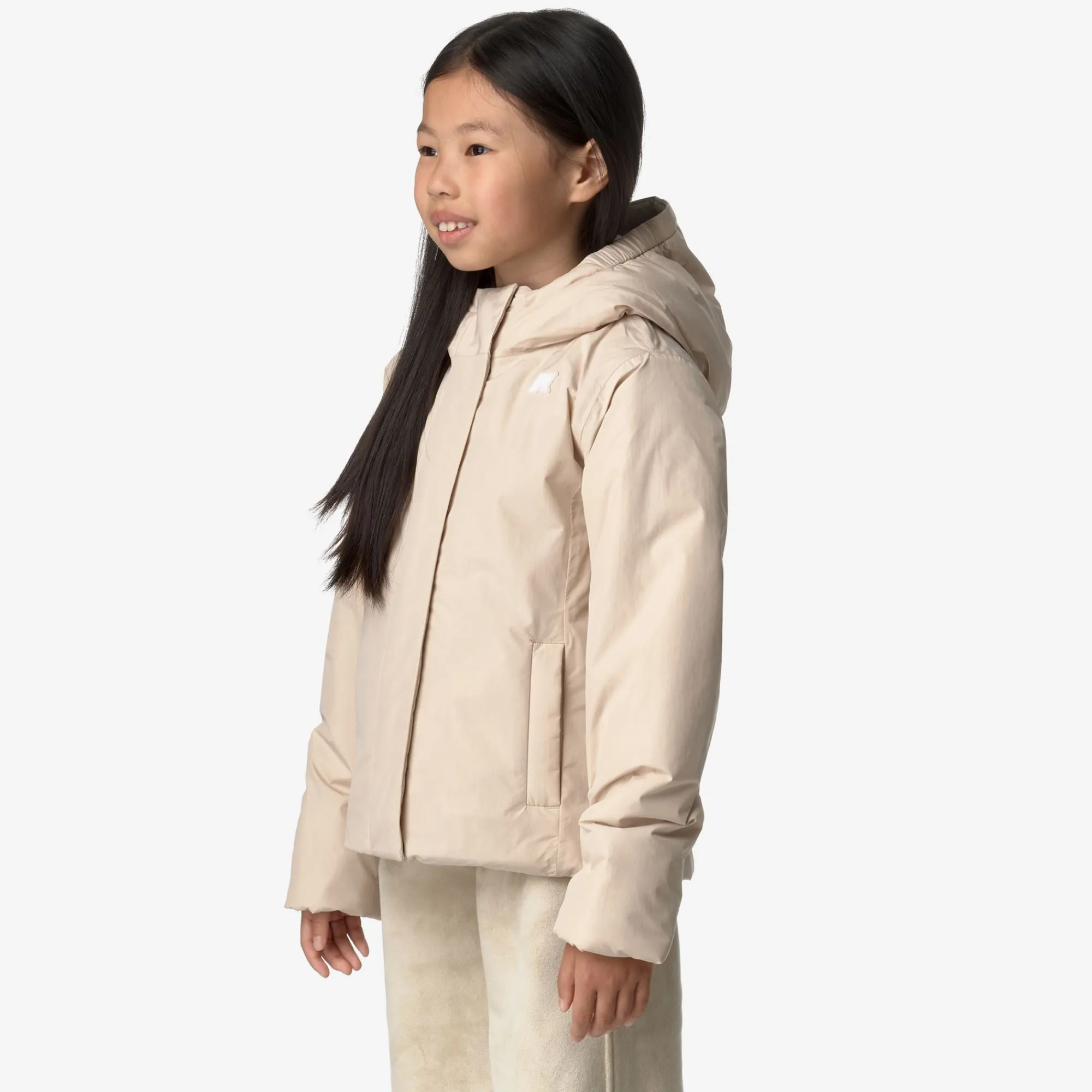 K-Way Giacche Corte^P. LILY SOFT TOUCH MARMOTTA