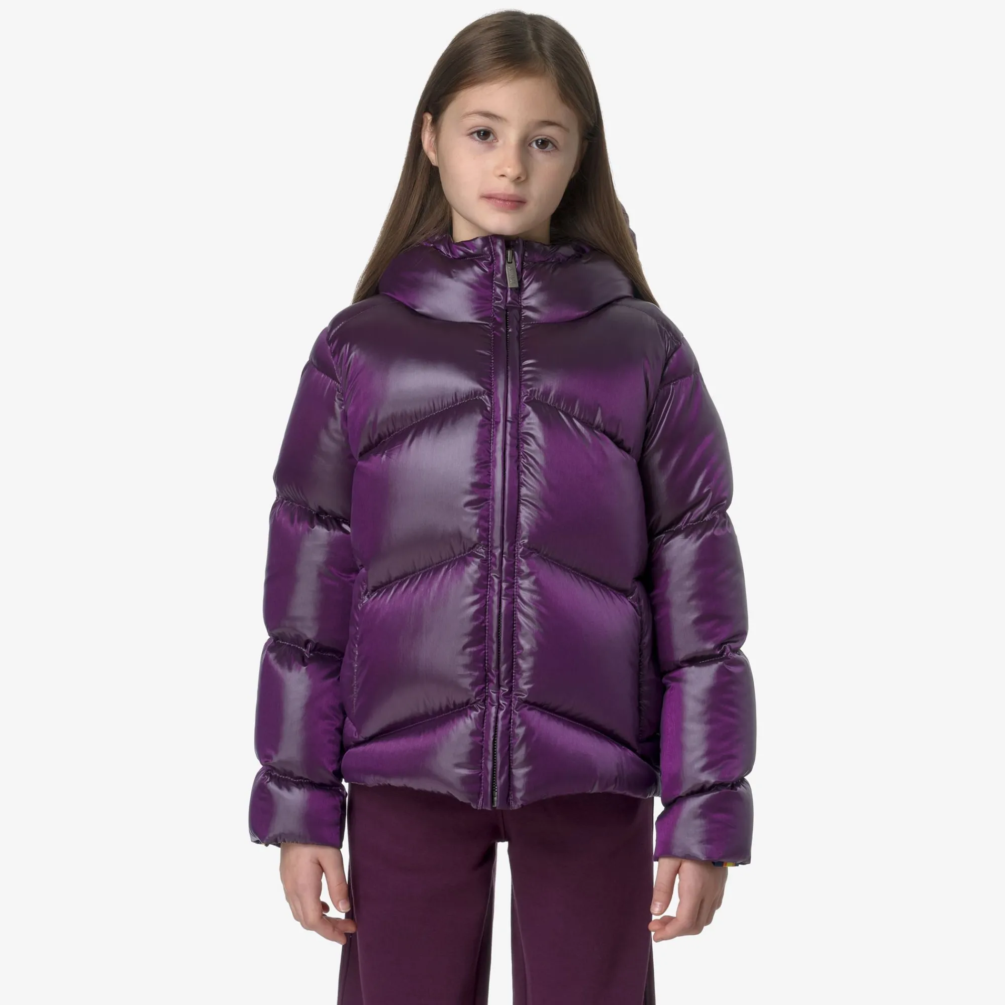 K-Way Giacche Corte^P. NINEV CRYSTAL CHINTZ THERMO HEAVY