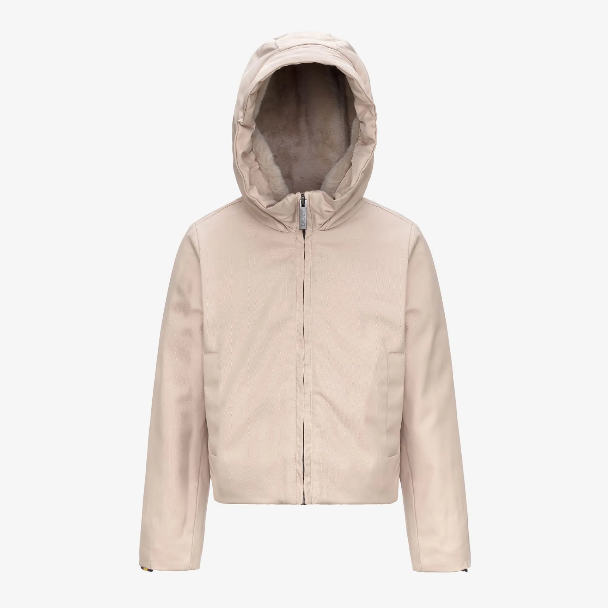 K-Way Giacche Corte^P. OLGA TWILL FUR