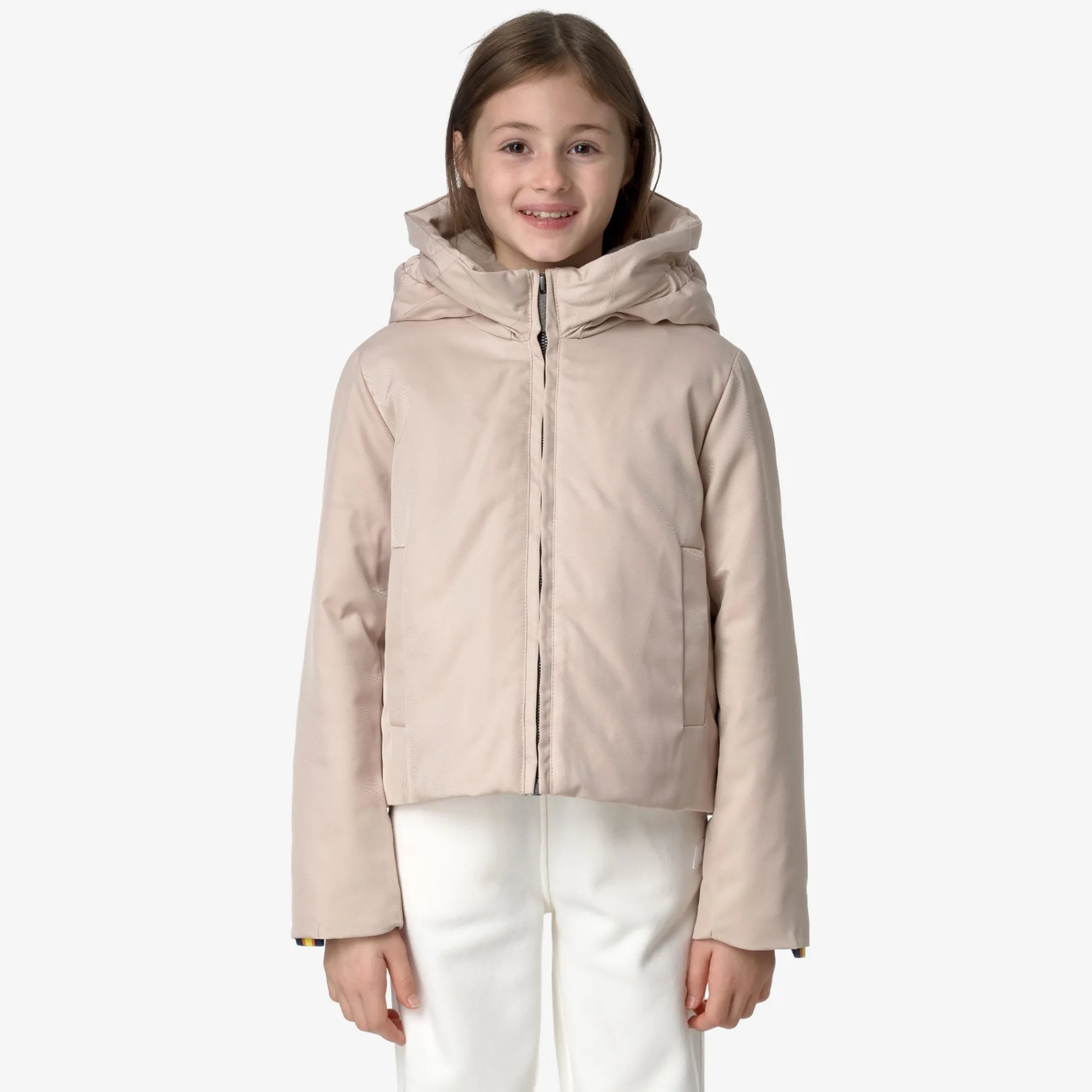 K-Way Giacche Corte^P. OLGA TWILL FUR
