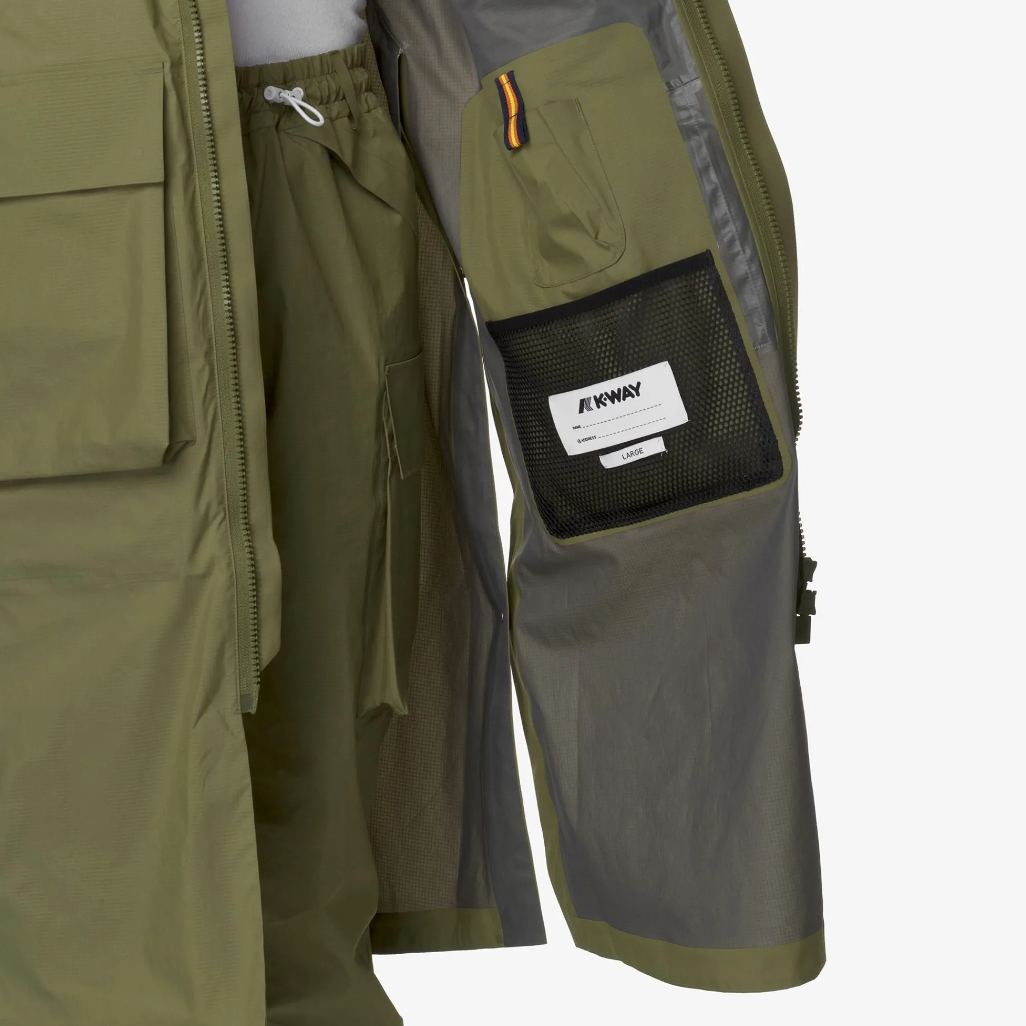 Donna K-Way Piumini E Giacche Lunghe|Piumini E Giacche Lunghe^PARK-SHELL