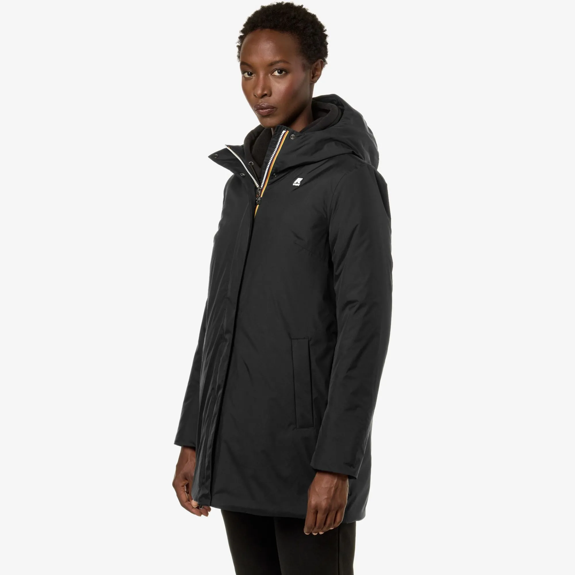 Donna K-Way Piumini E Giacche Lunghe^SOPHIE MICRO RIPSTOP MARMOTTA