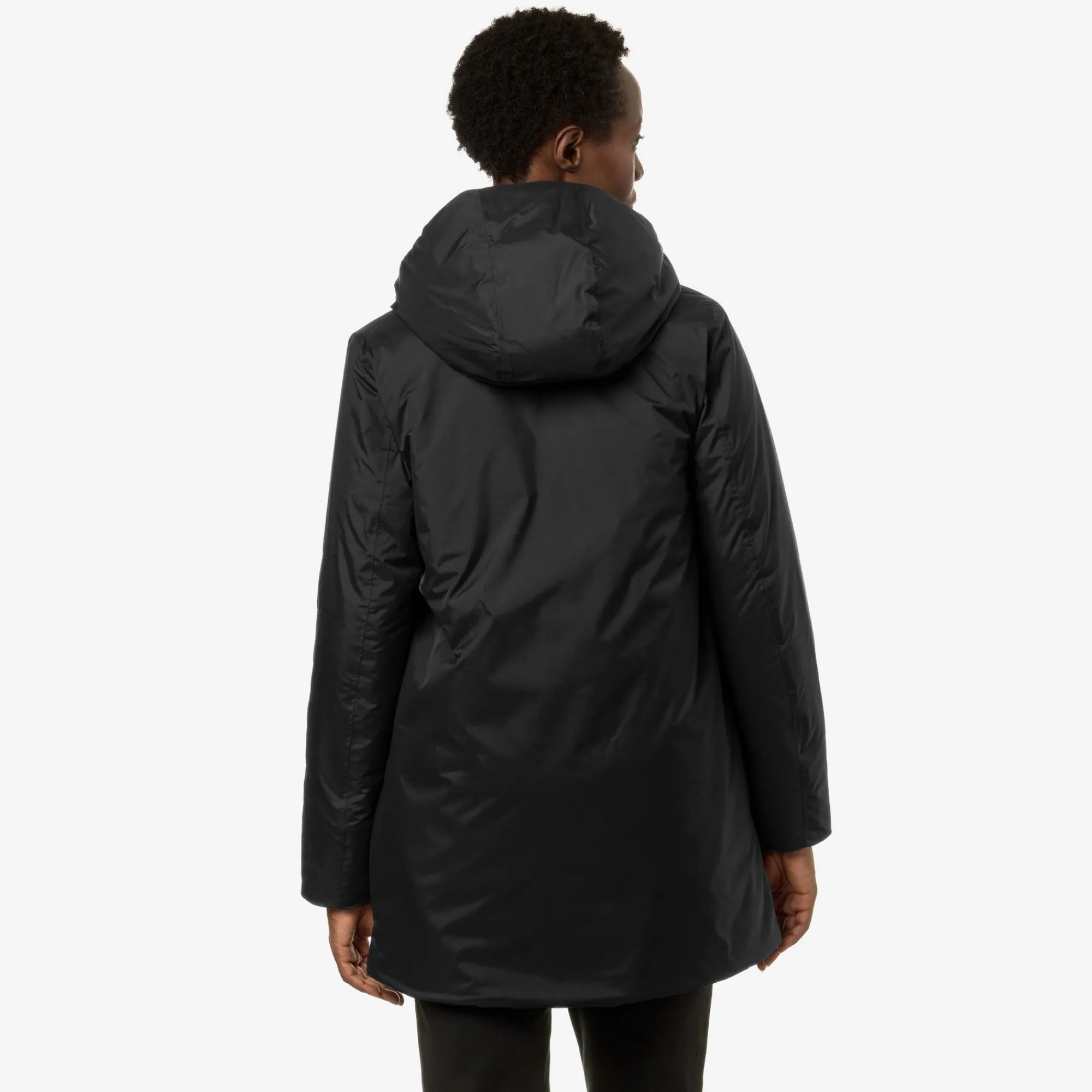 Donna K-Way Piumini E Giacche Lunghe^SOPHIE MICRO RIPSTOP MARMOTTA