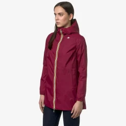 Donna K-Way Piumini E Giacche Lunghe^SOPHIE PLUS.2 REVERSIBLE